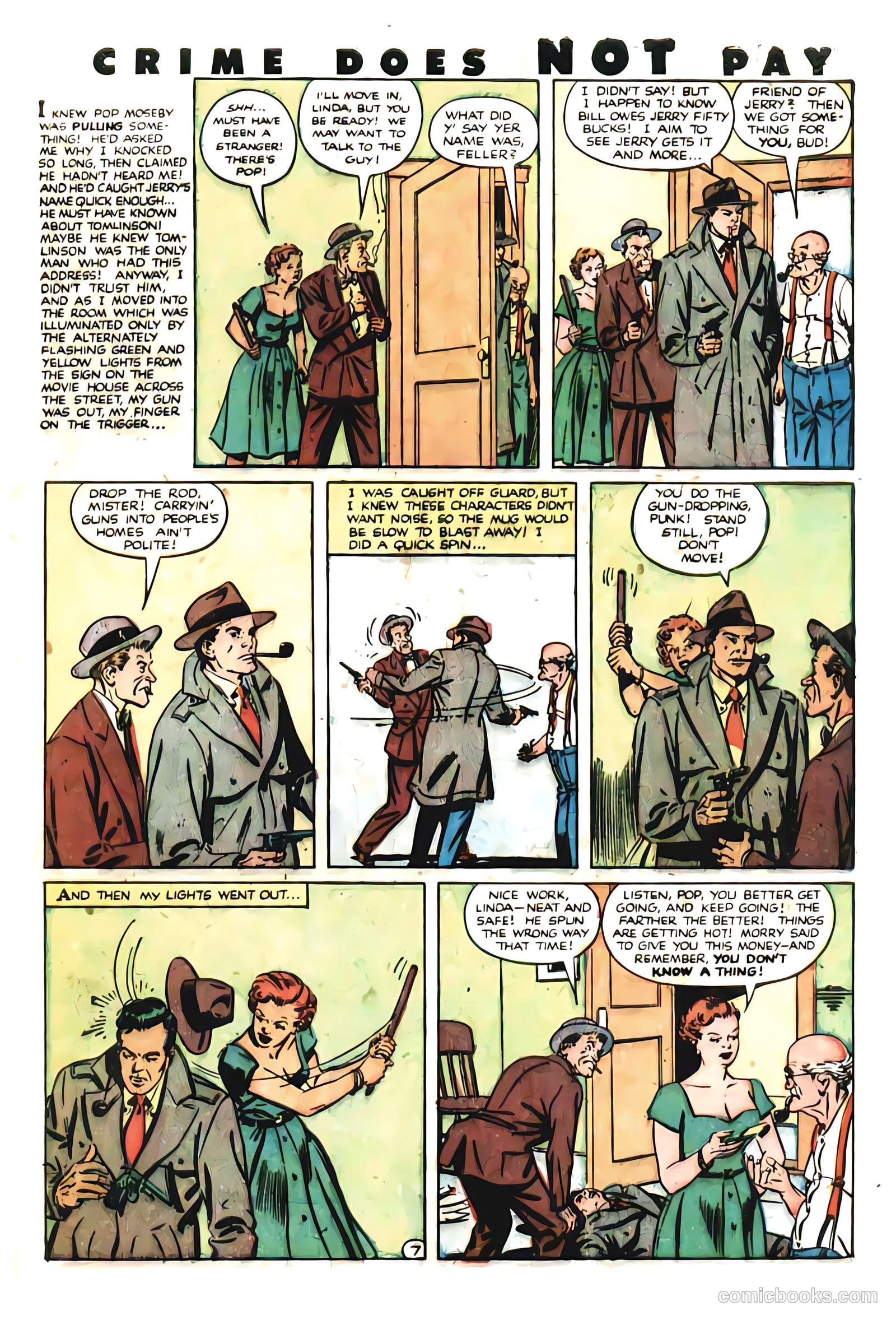 Crime Does Not Pay #95 (1951) — page 8