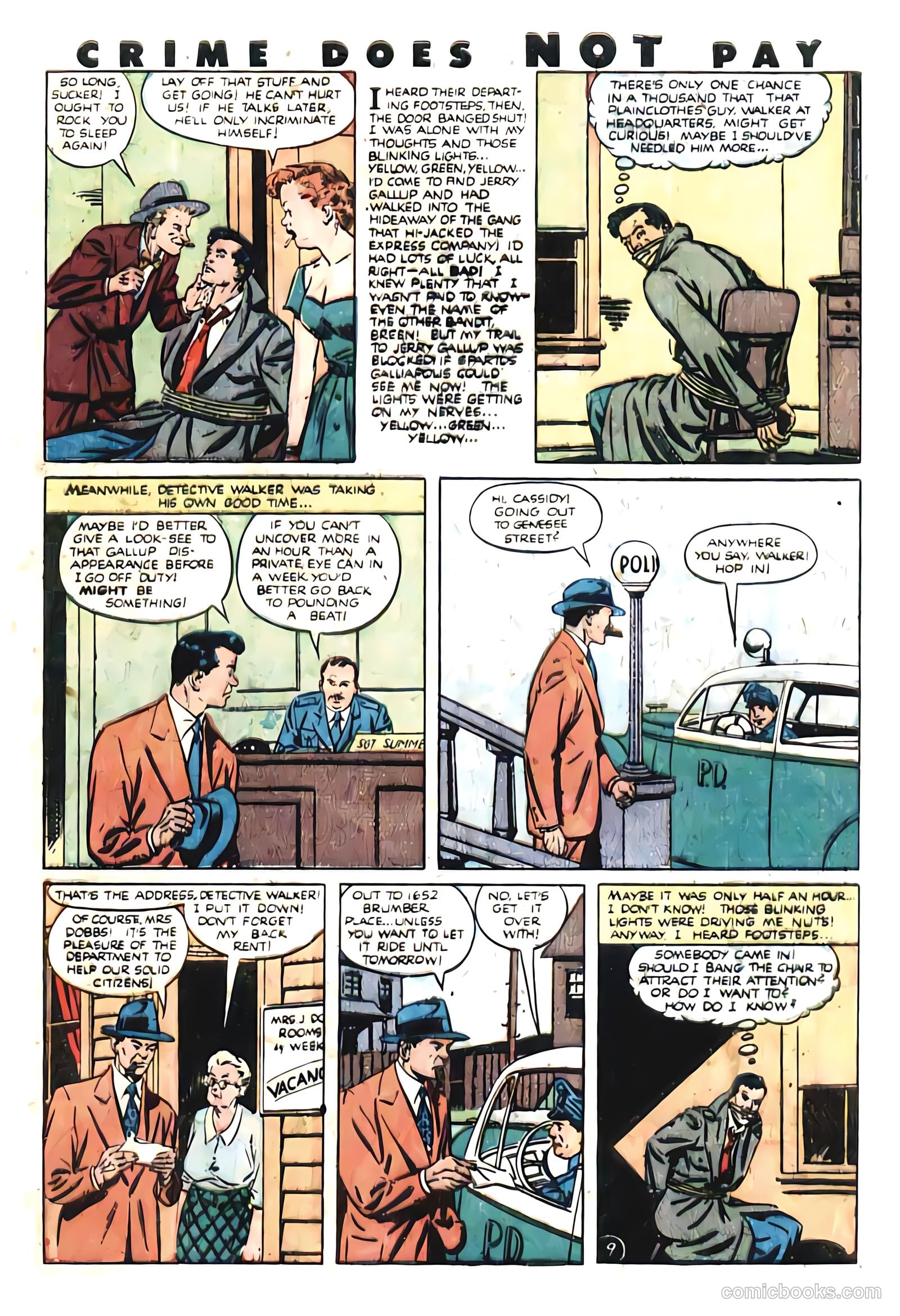 Crime Does Not Pay #95 (1951) — page 10