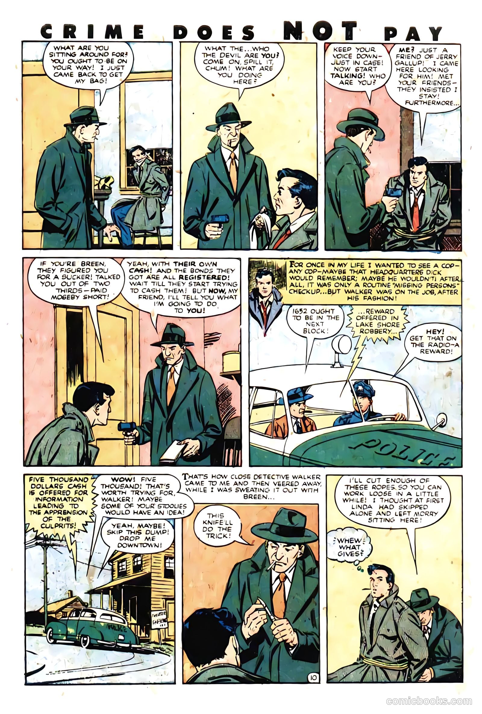 Crime Does Not Pay #95 (1951) — page 11