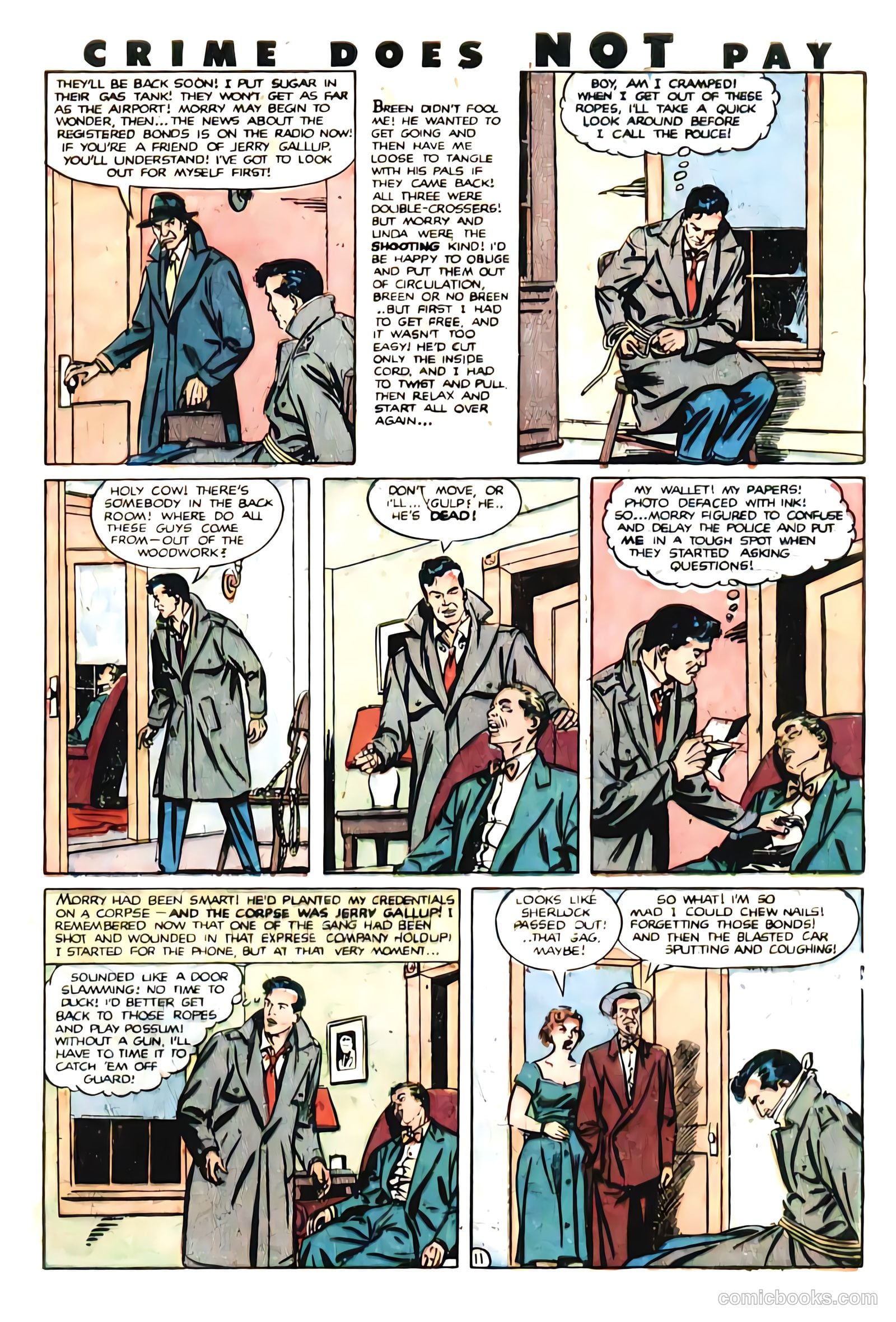 Crime Does Not Pay #95 (1951) — page 12