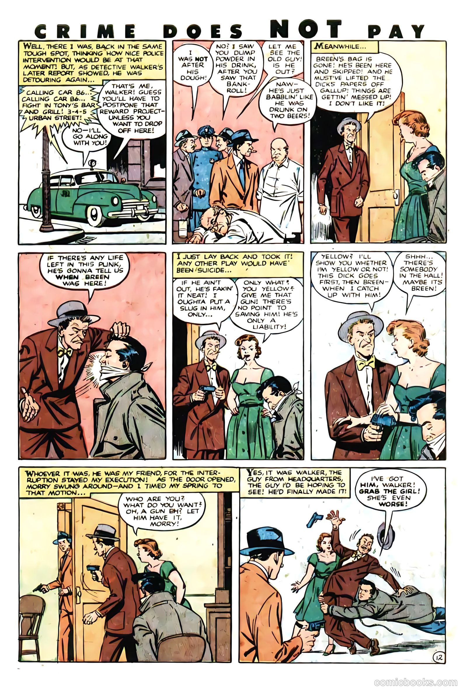 Crime Does Not Pay #95 (1951) — page 13
