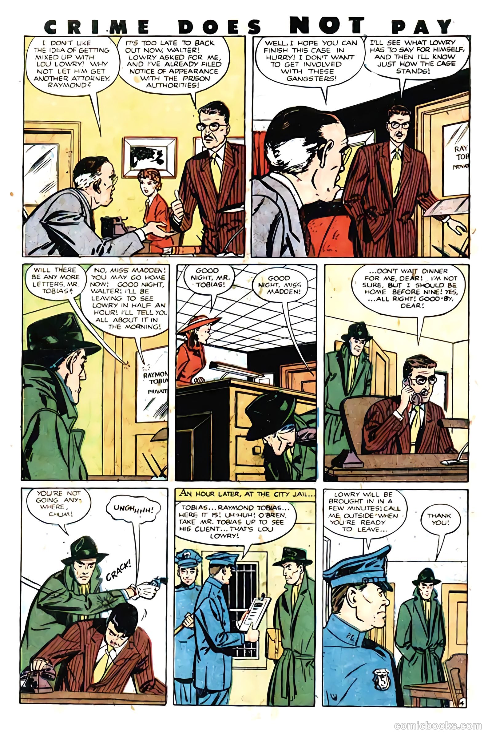 Crime Does Not Pay #95 (1951) — page 19