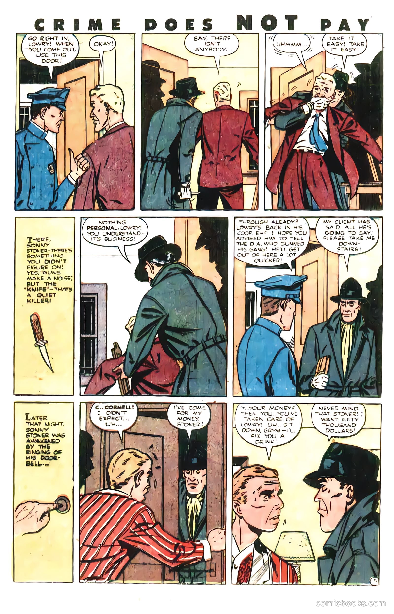 Crime Does Not Pay #95 (1951) — page 20