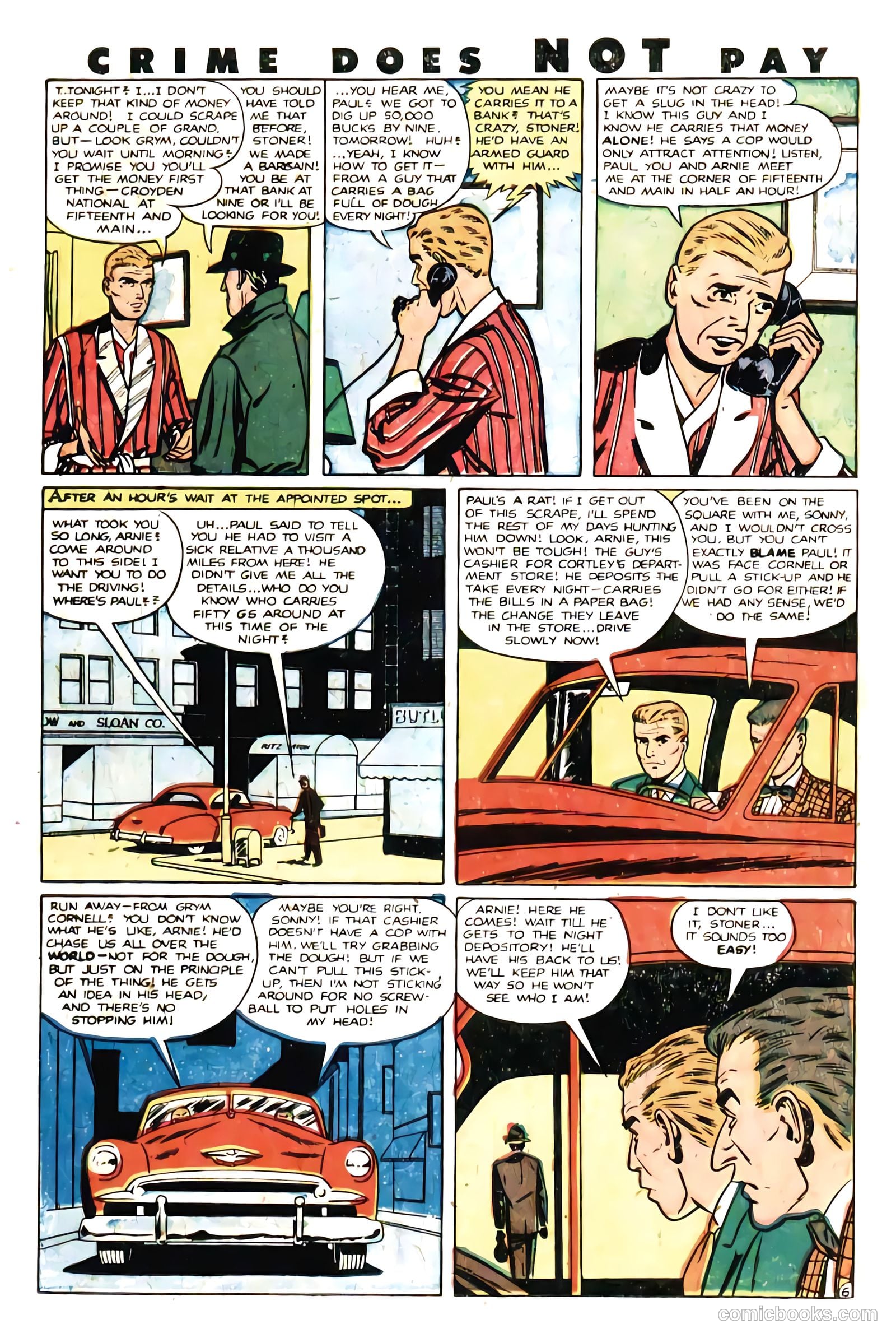 Crime Does Not Pay #95 (1951) — page 21