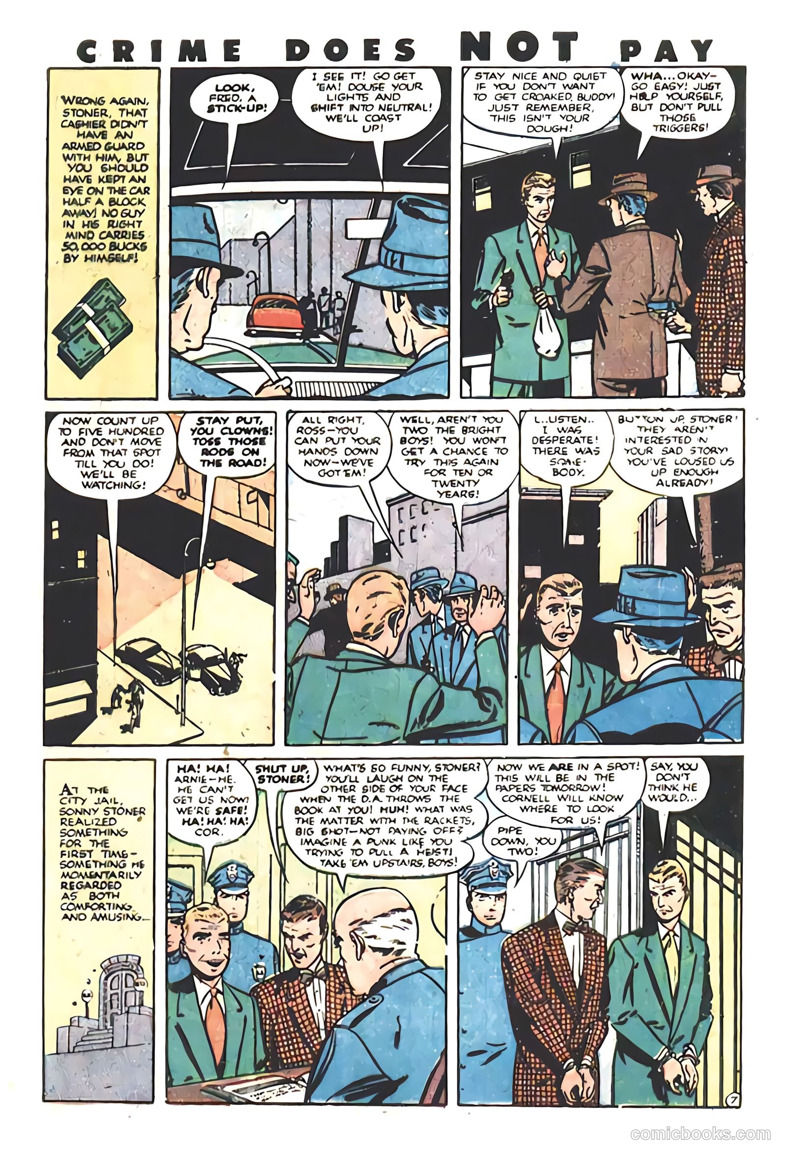 Crime Does Not Pay #95 (1951) — page 22