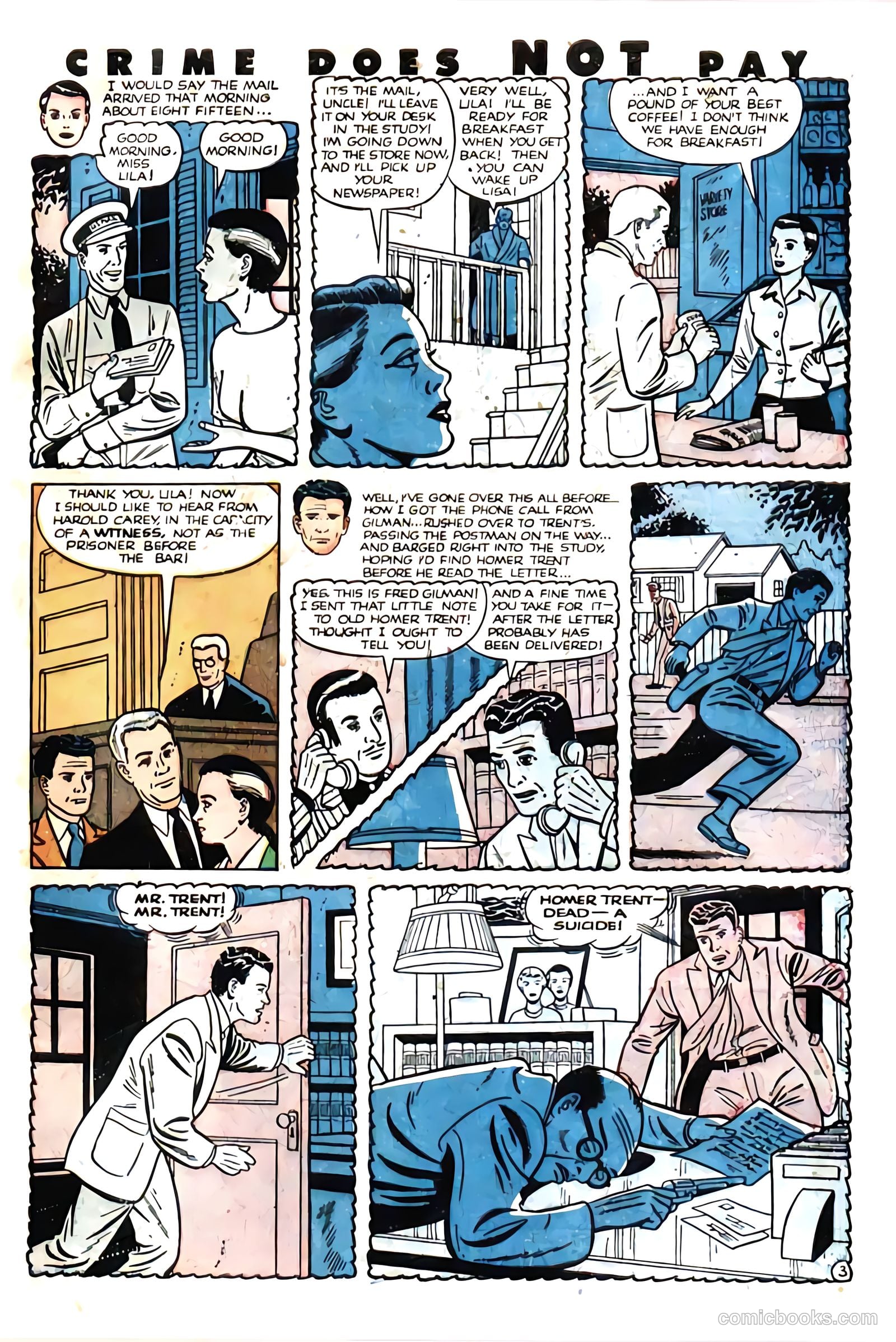 Crime Does Not Pay #95 (1951) — page 38