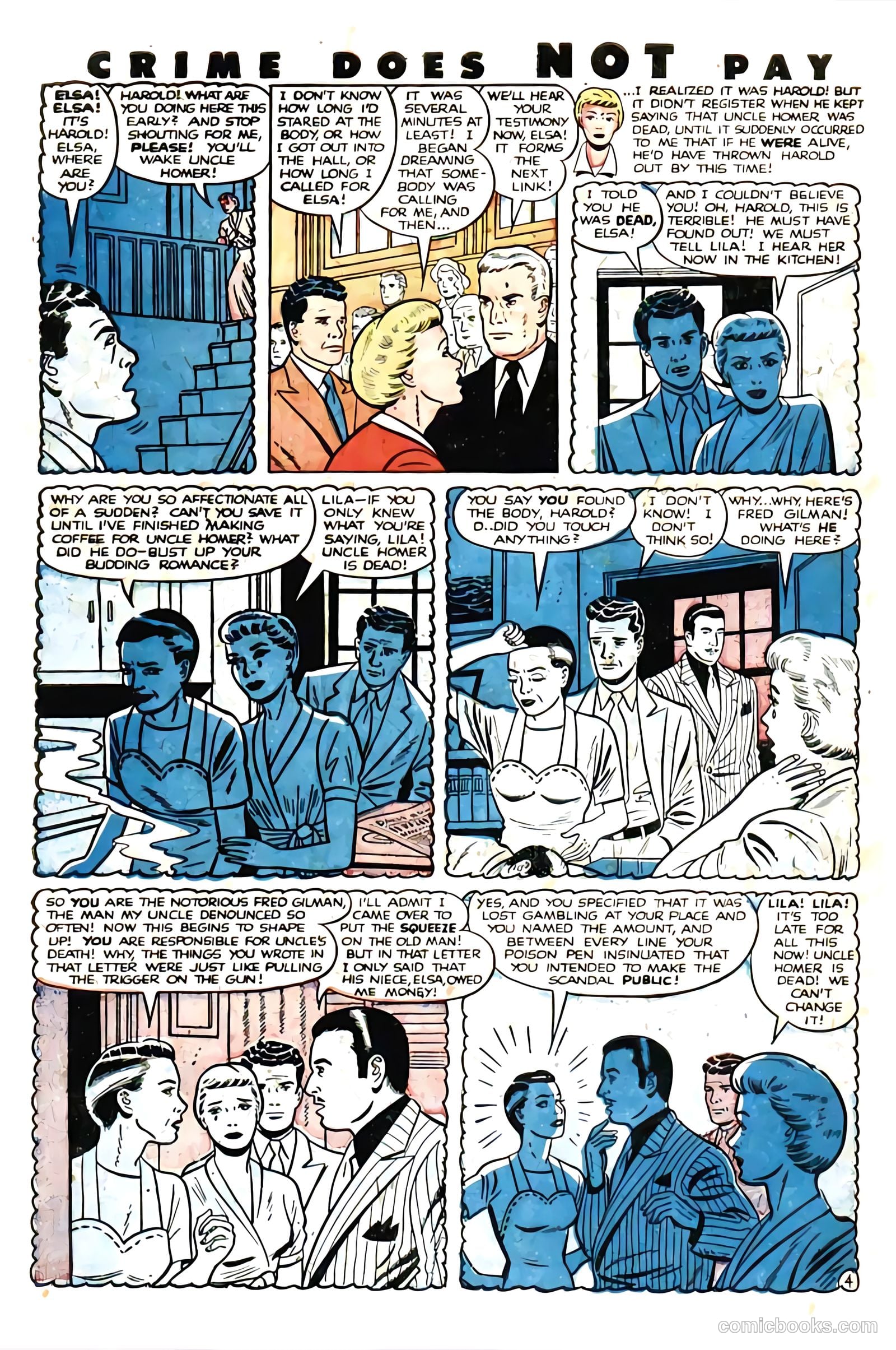 Crime Does Not Pay #95 (1951) — page 39