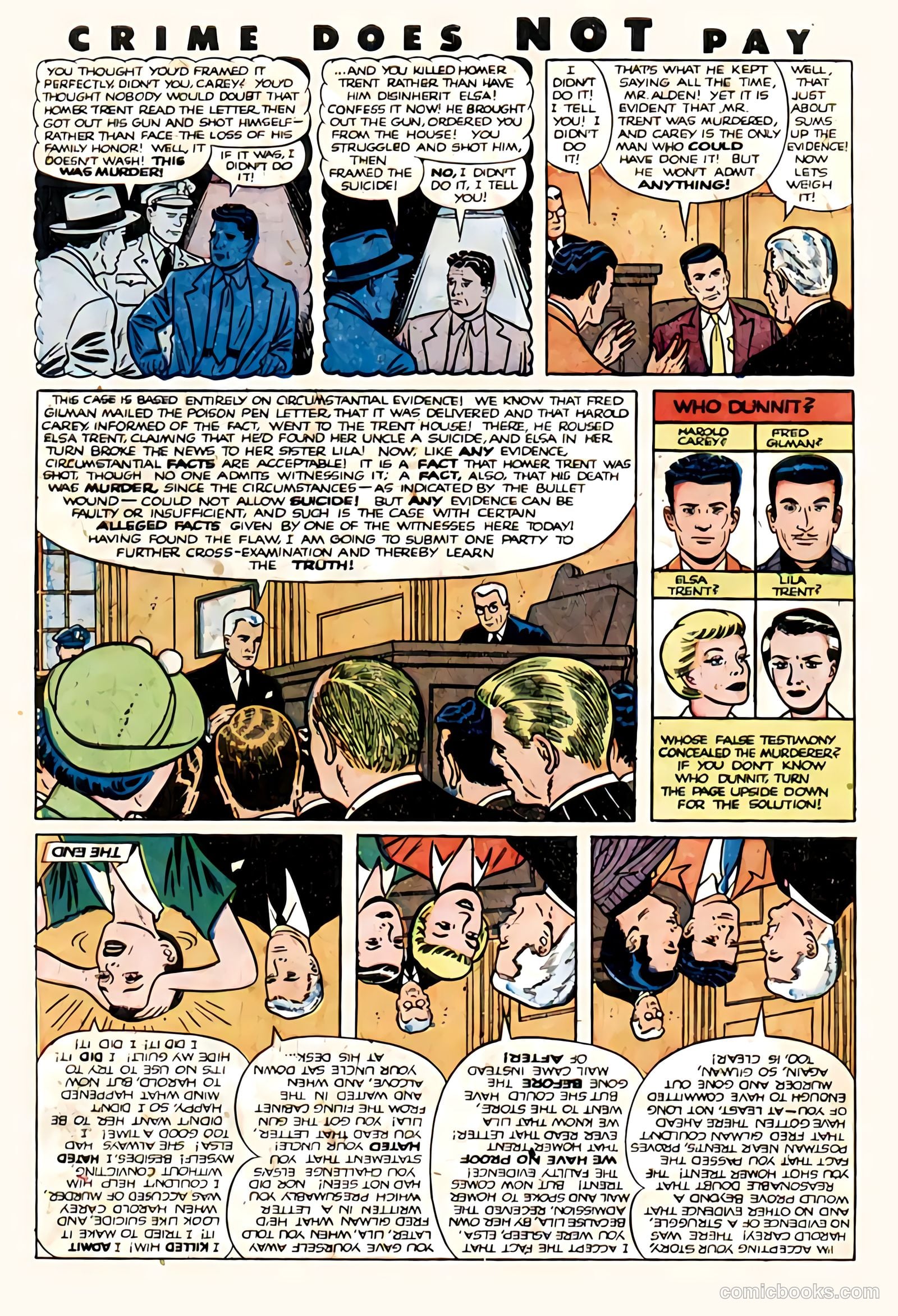 Crime Does Not Pay #95 (1951) — page 41