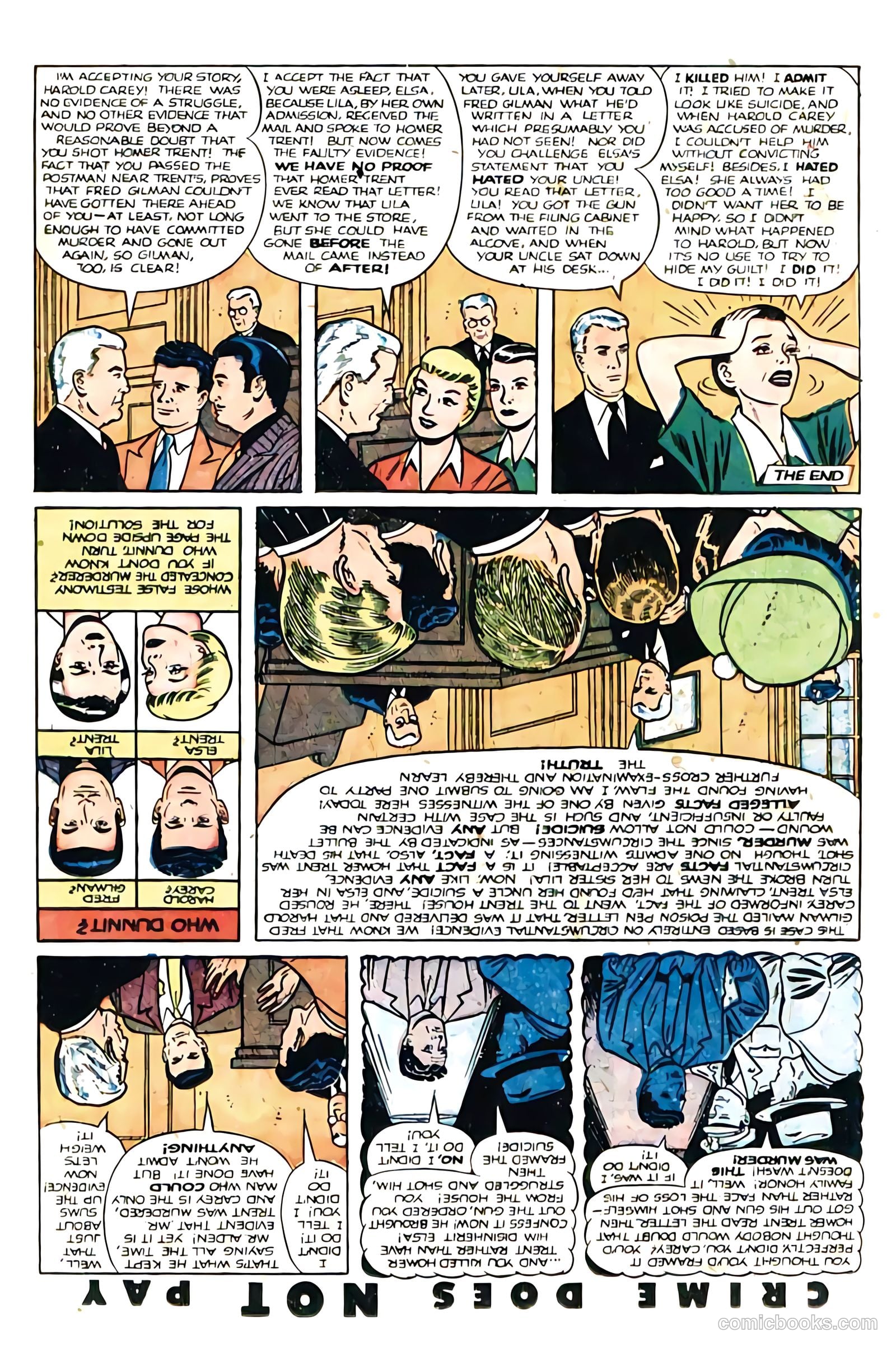 Crime Does Not Pay #95 (1951) — page 42