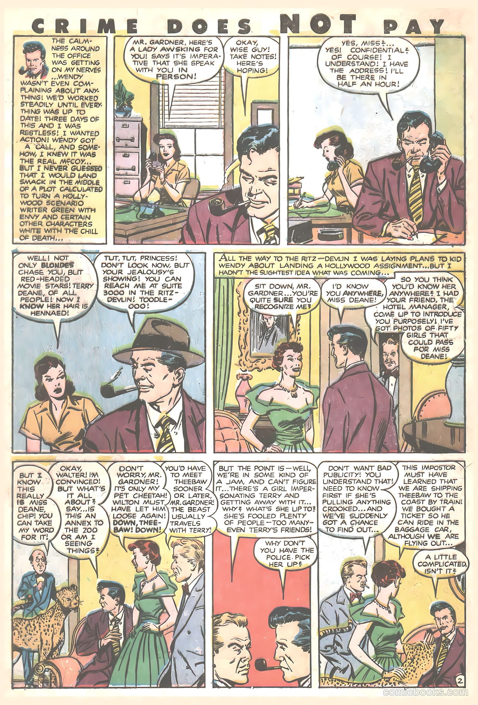 Crime Does Not Pay #96 (1951) — page 4