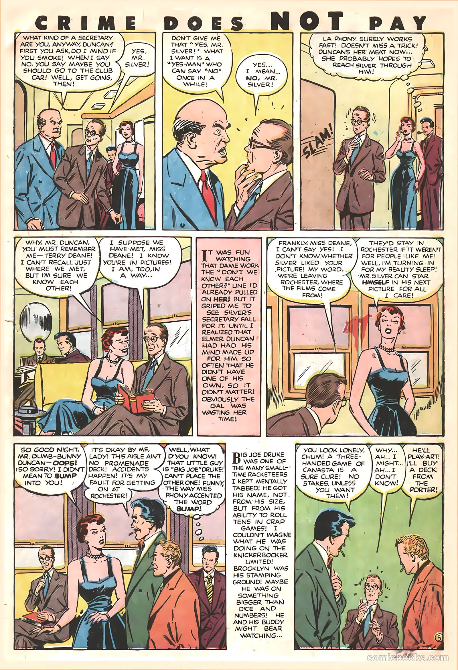 Crime Does Not Pay #96 (1951) — page 7