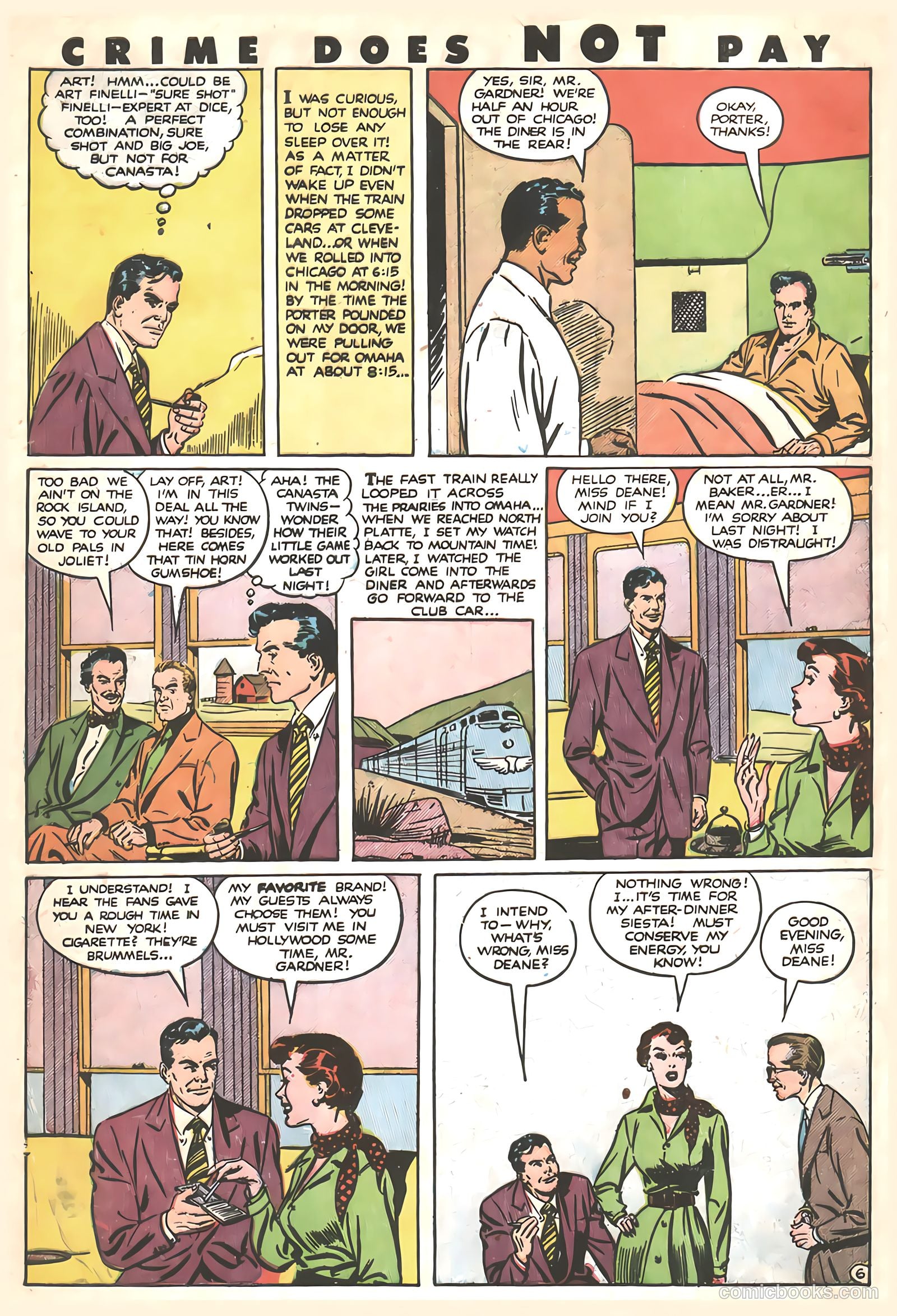 Crime Does Not Pay #96 (1951) — page 8