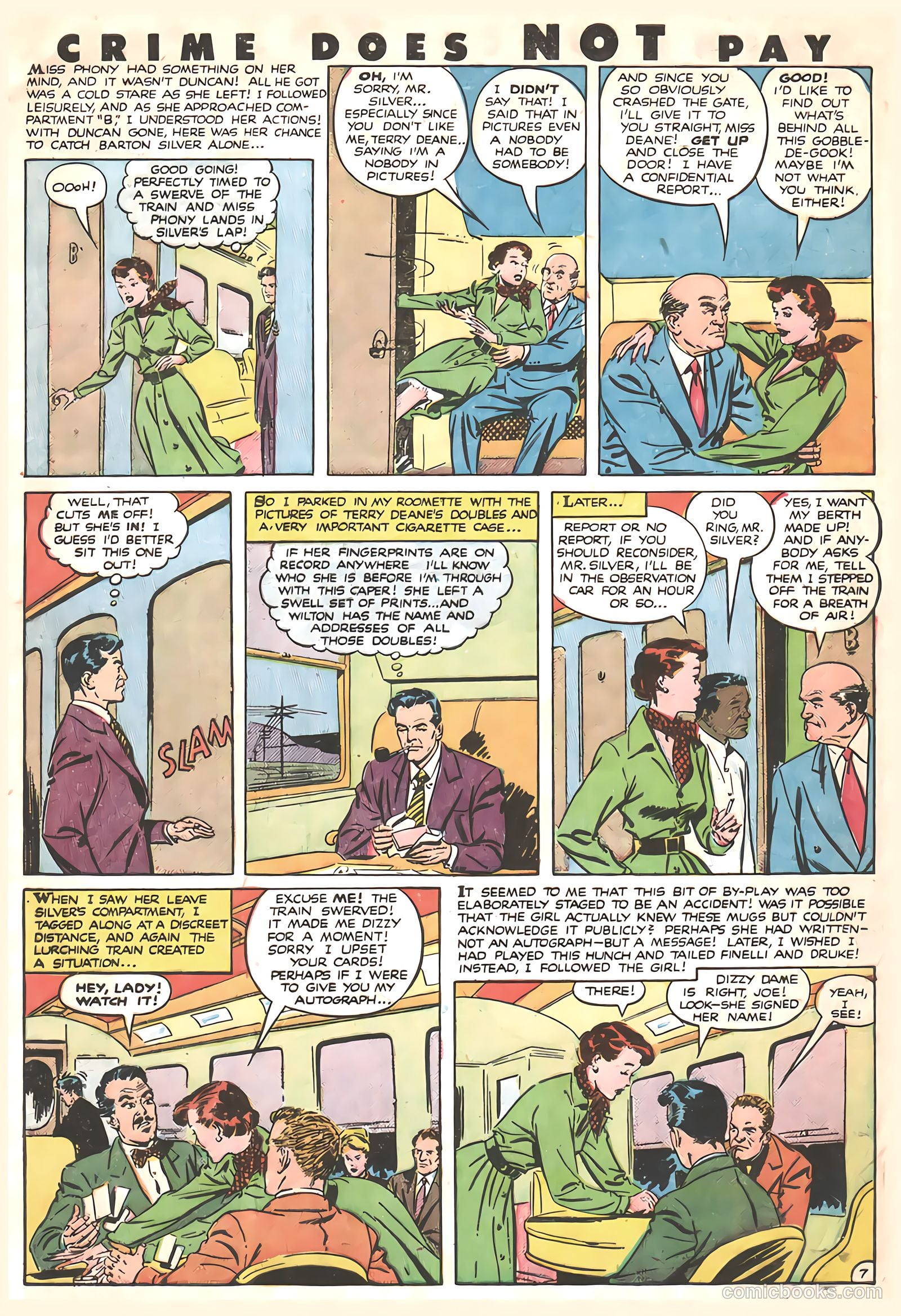 Crime Does Not Pay #96 (1951) — page 9