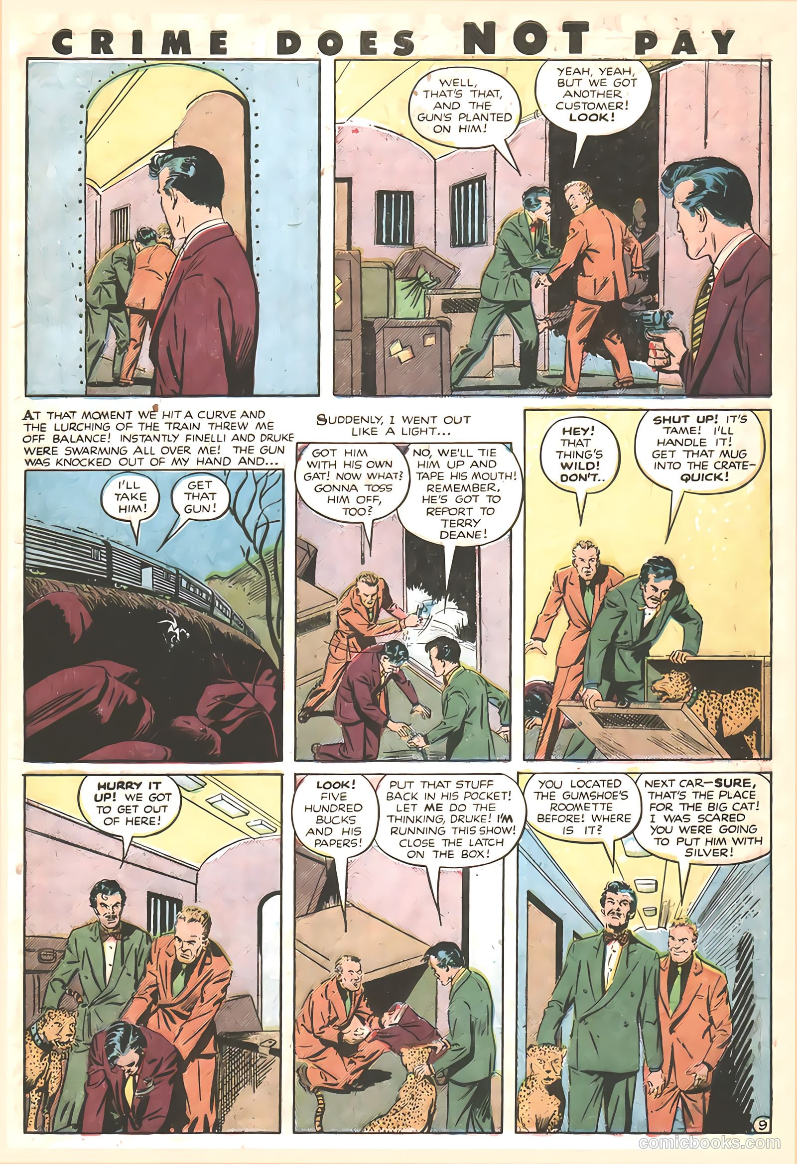 Crime Does Not Pay #96 (1951) — page 11