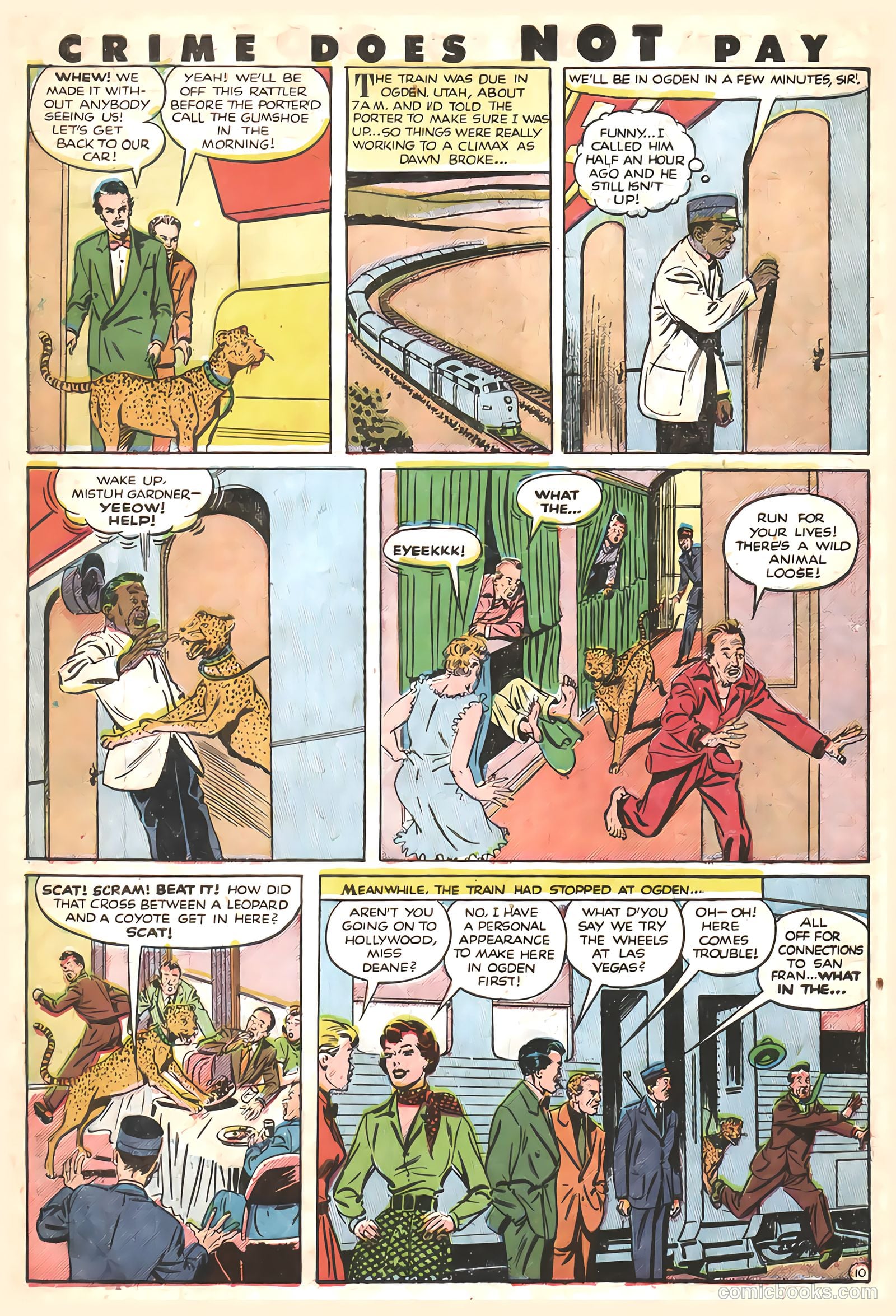 Crime Does Not Pay #96 (1951) — page 12