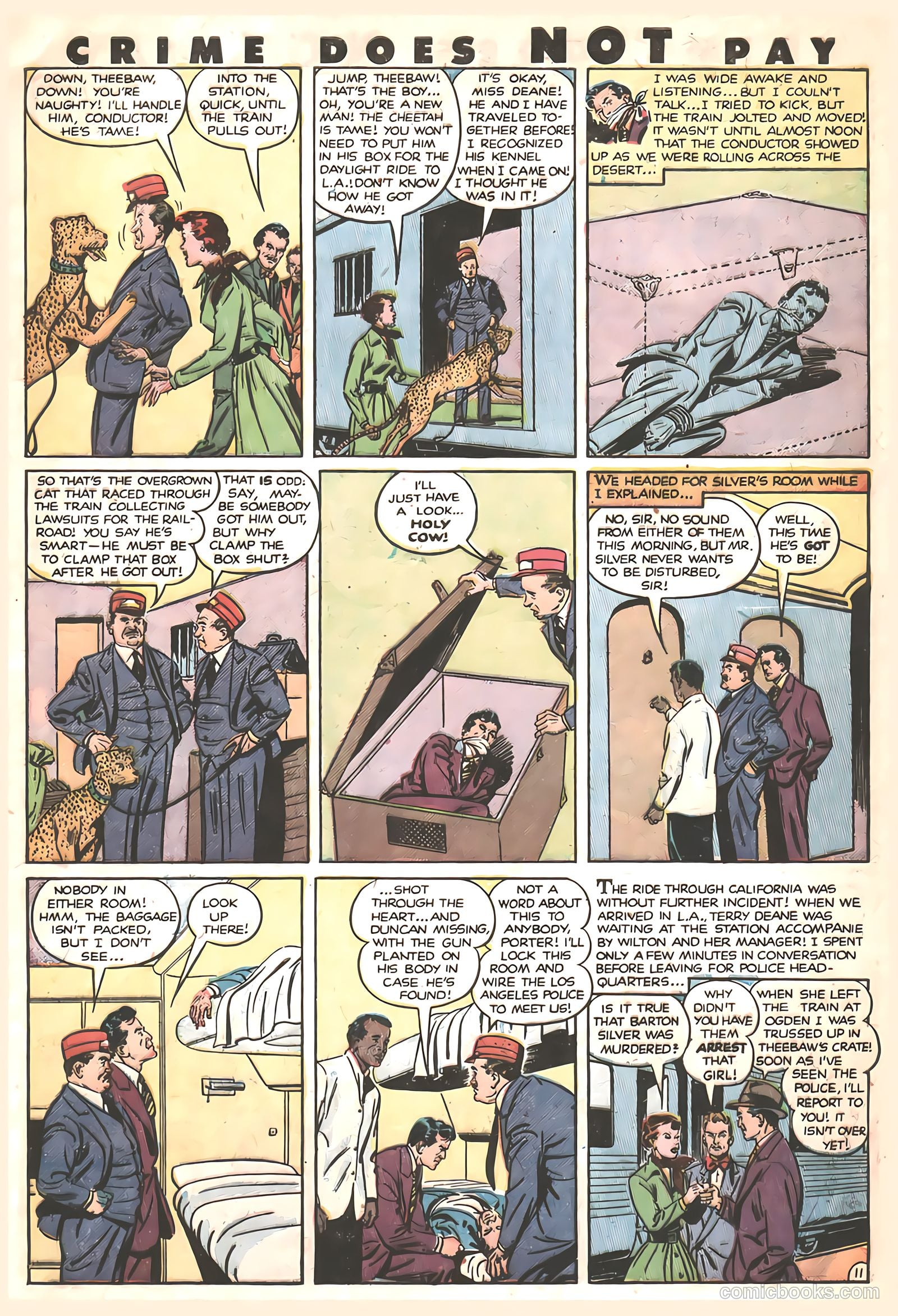 Crime Does Not Pay #96 (1951) — page 13