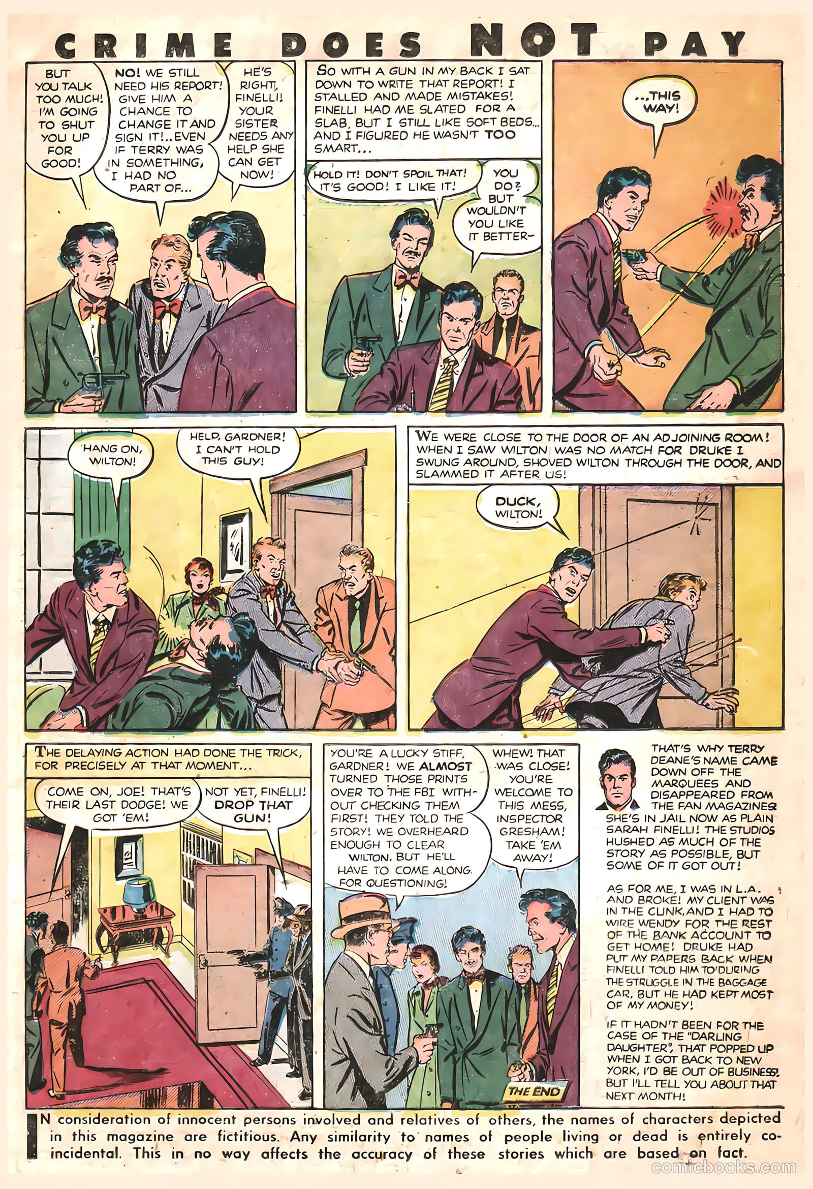 Crime Does Not Pay #96 (1951) — page 15