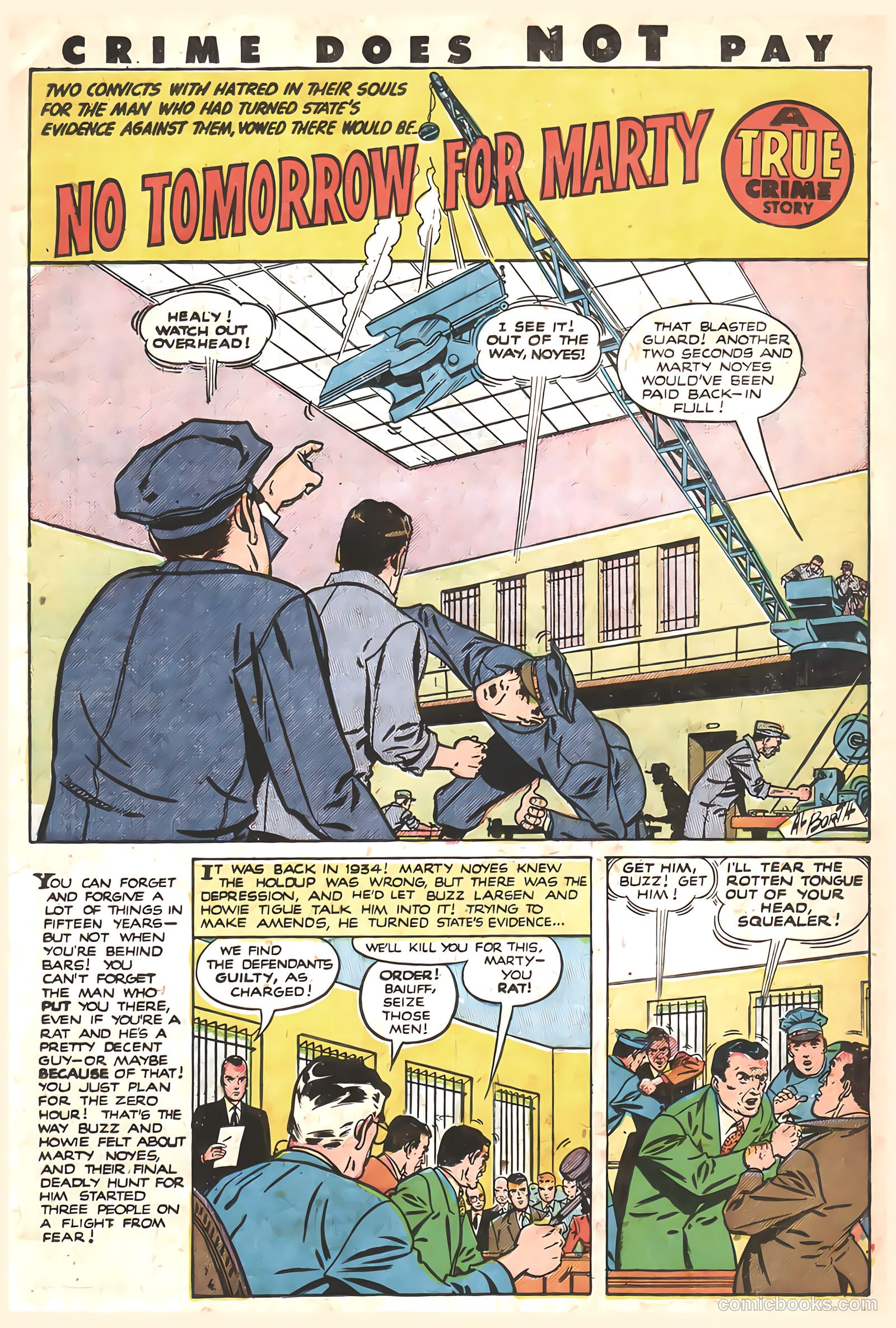 Crime Does Not Pay #96 (1951) — page 17