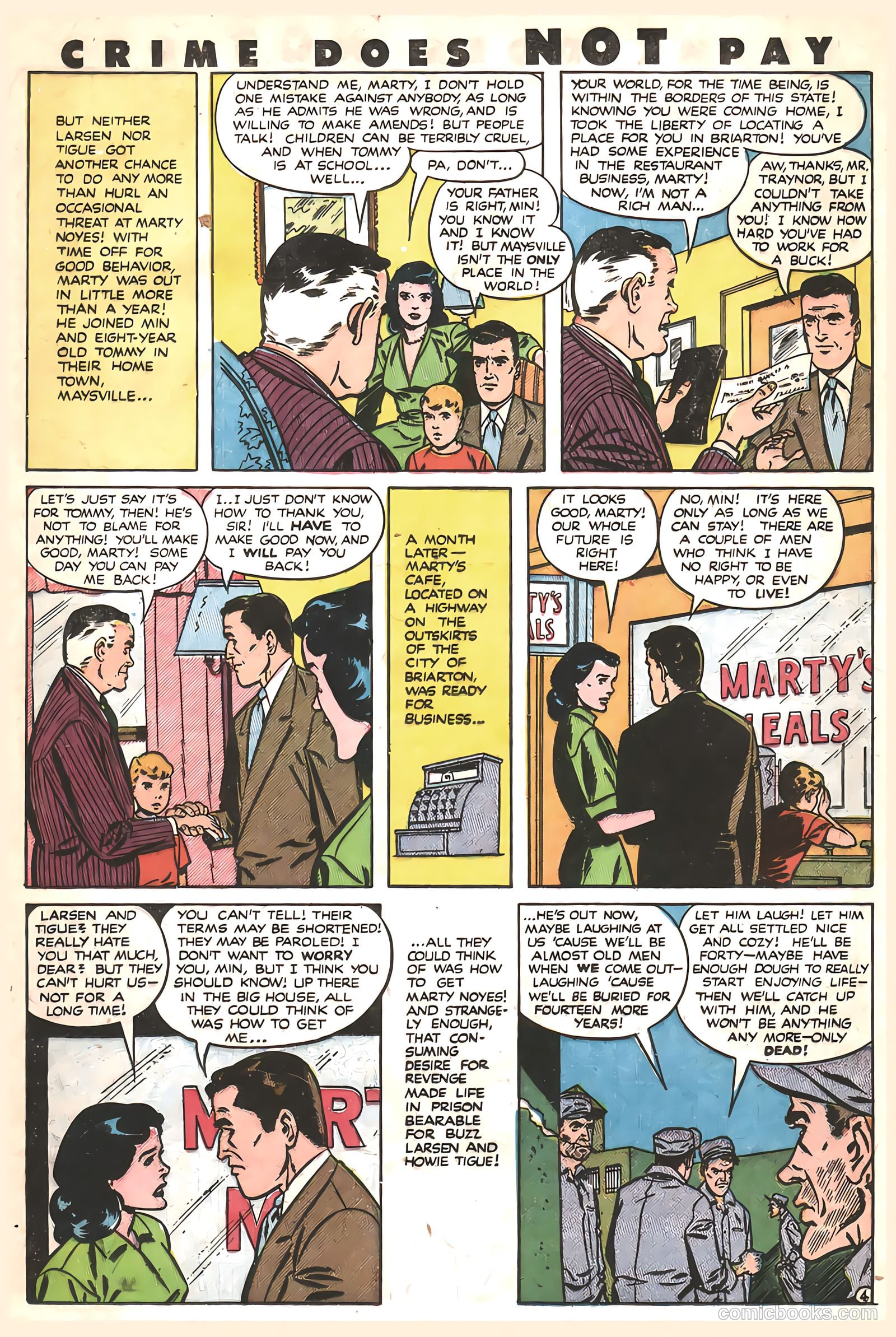 Crime Does Not Pay #96 (1951) — page 20