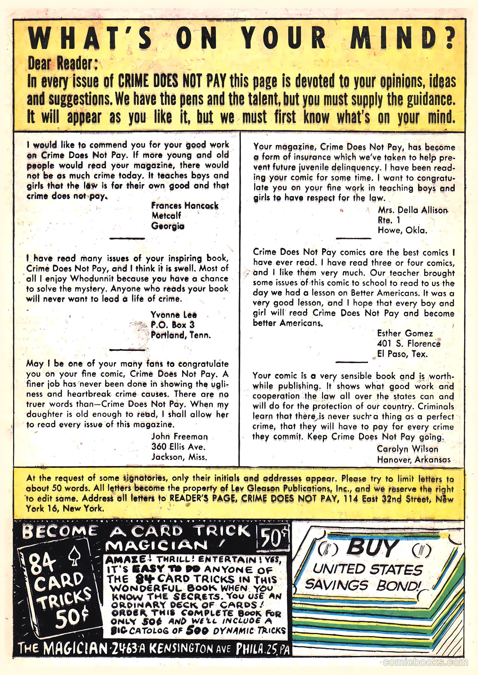 Crime Does Not Pay #96 (1951) — page 28