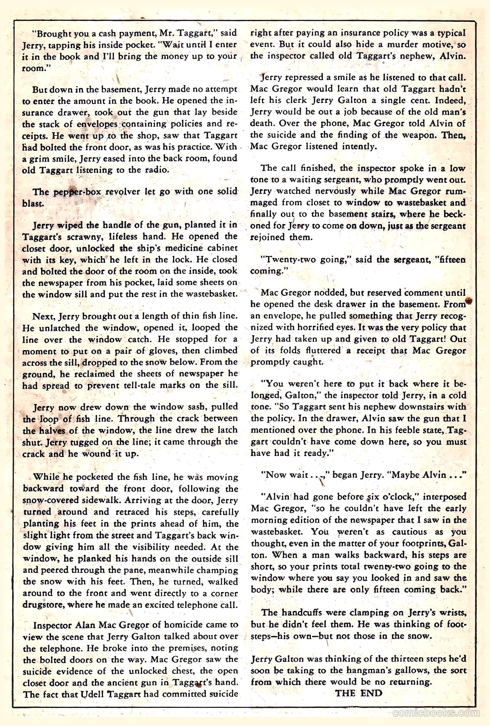 Crime Does Not Pay #96 (1951) — page 32