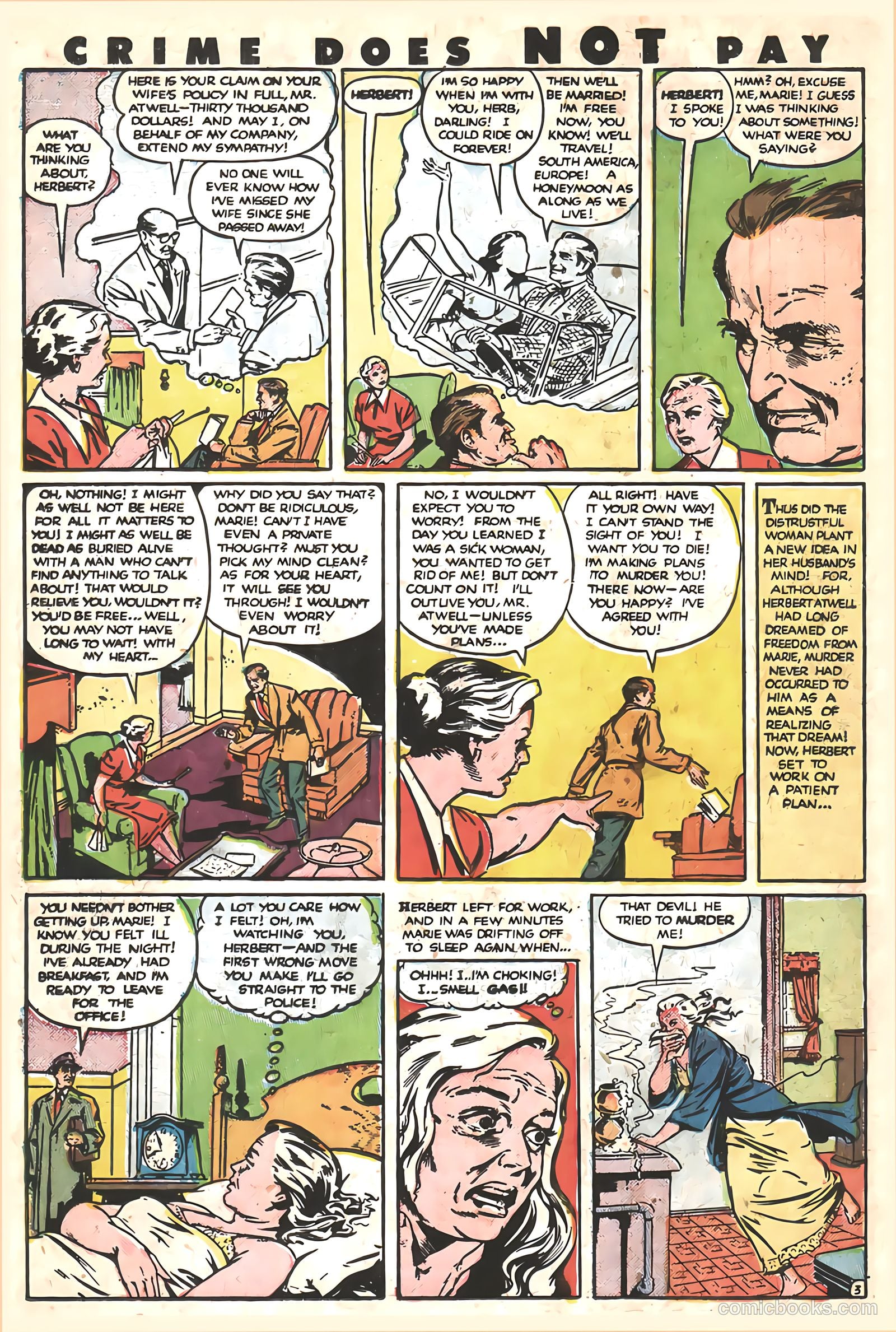 Crime Does Not Pay #96 (1951) — page 36