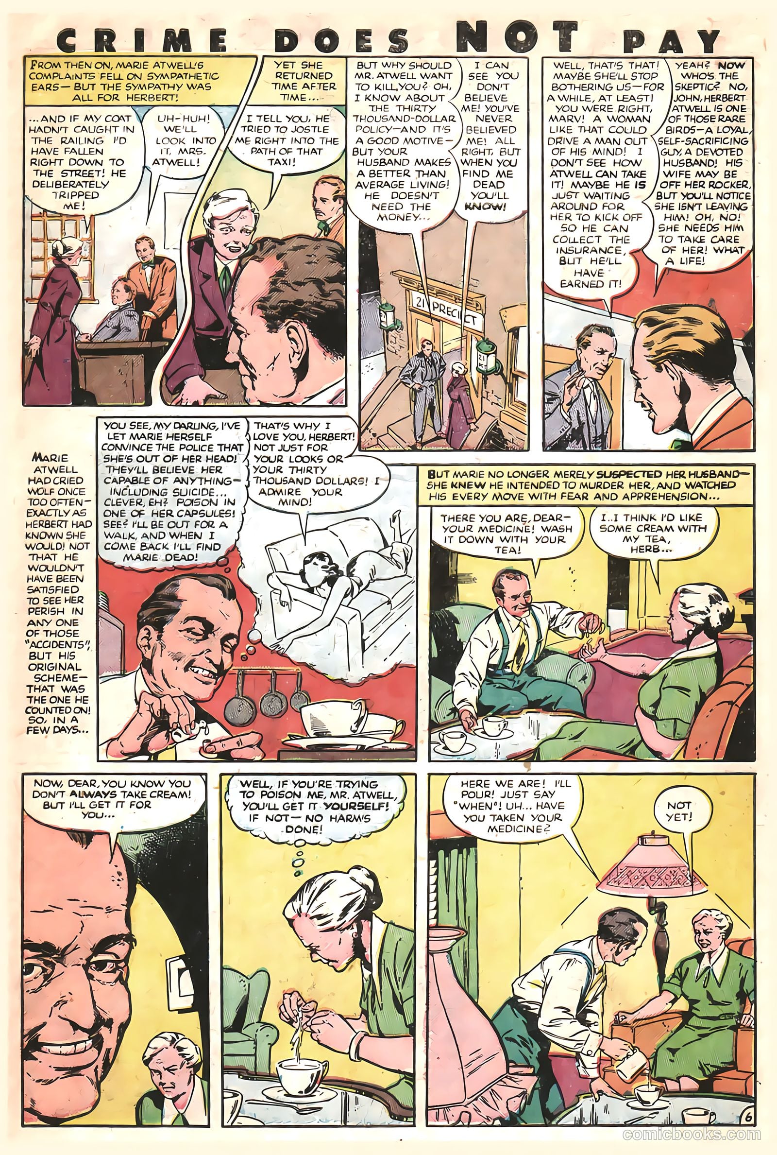 Crime Does Not Pay #96 (1951) — page 39
