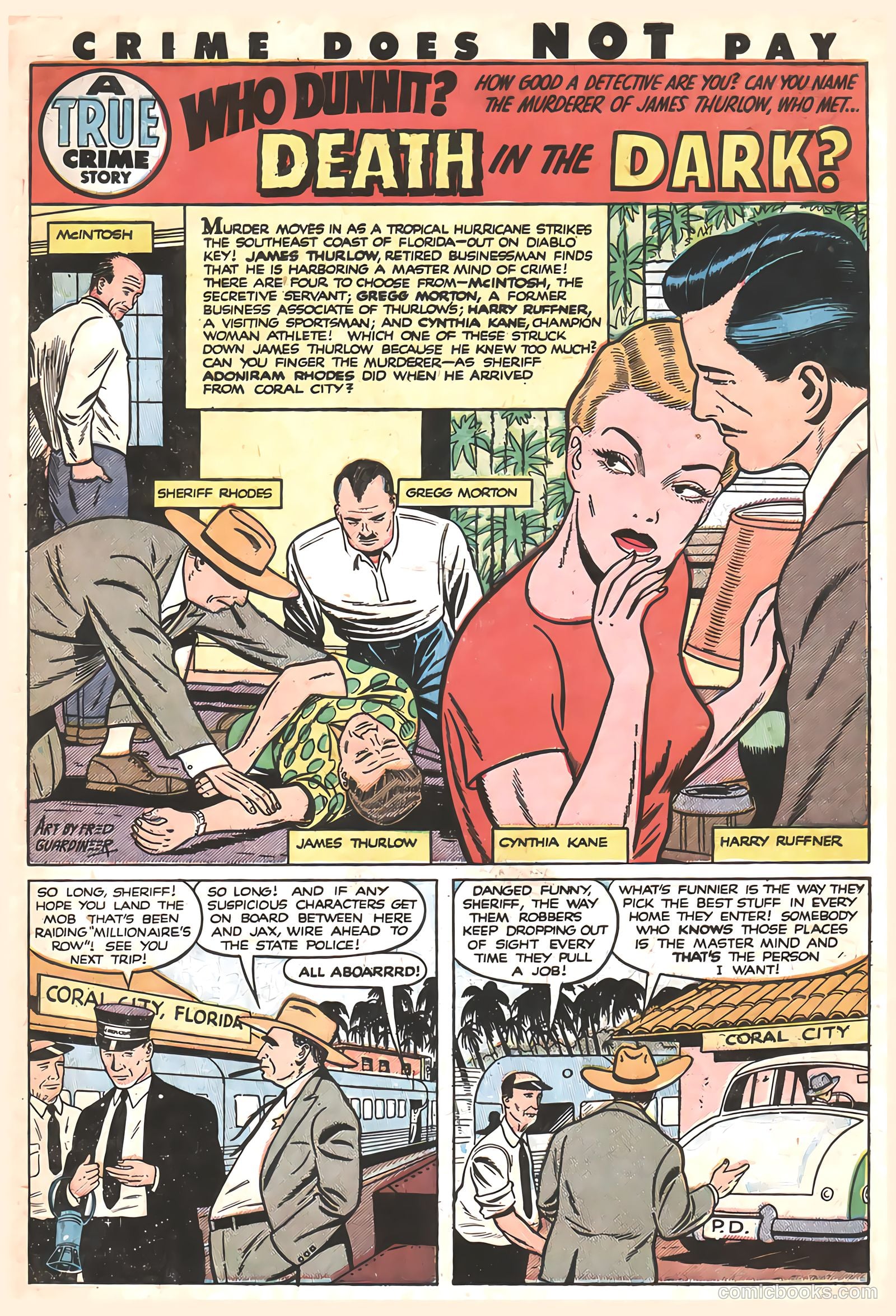 Crime Does Not Pay #96 (1951) — page 43