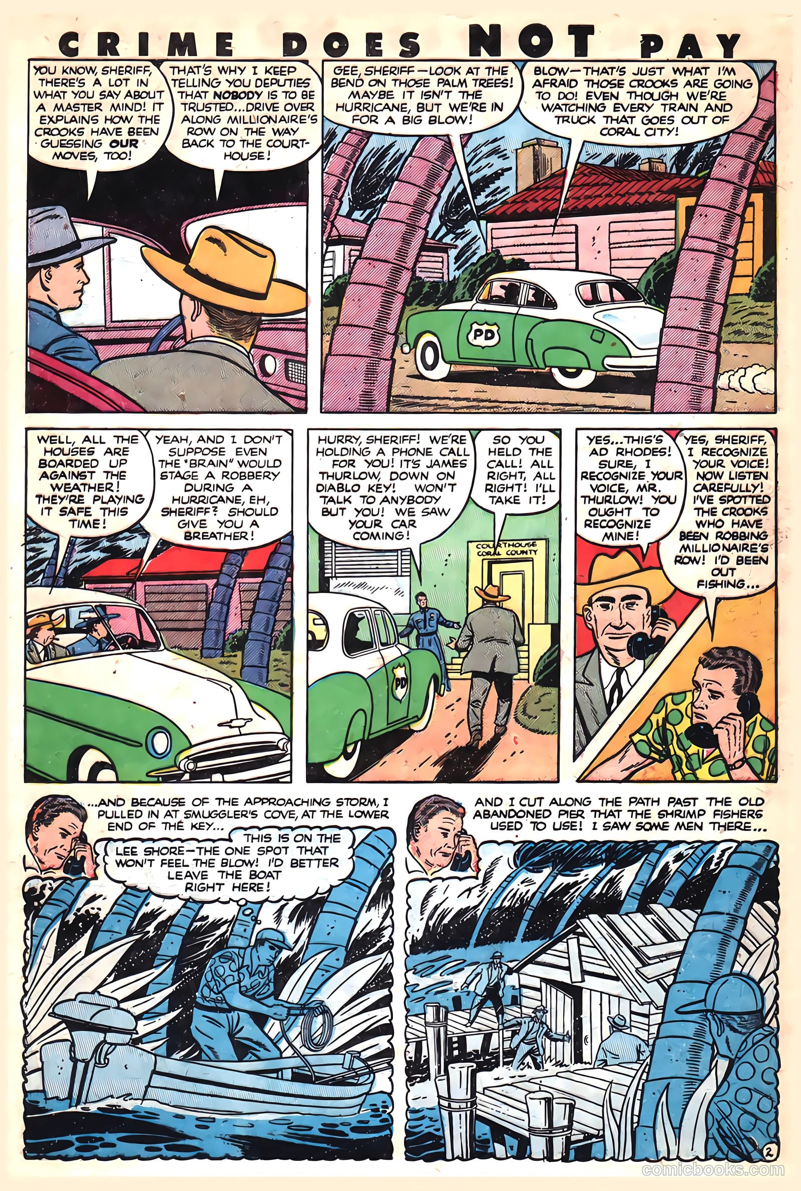 Crime Does Not Pay #96 (1951) — page 44