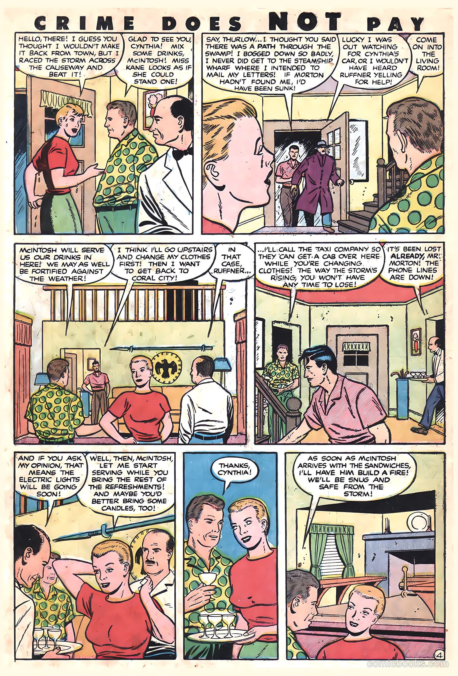 Crime Does Not Pay #96 (1951) — page 46