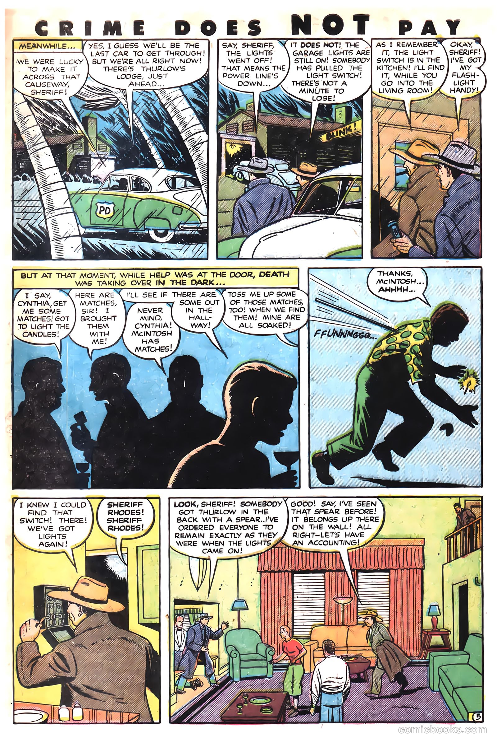 Crime Does Not Pay #96 (1951) — page 47