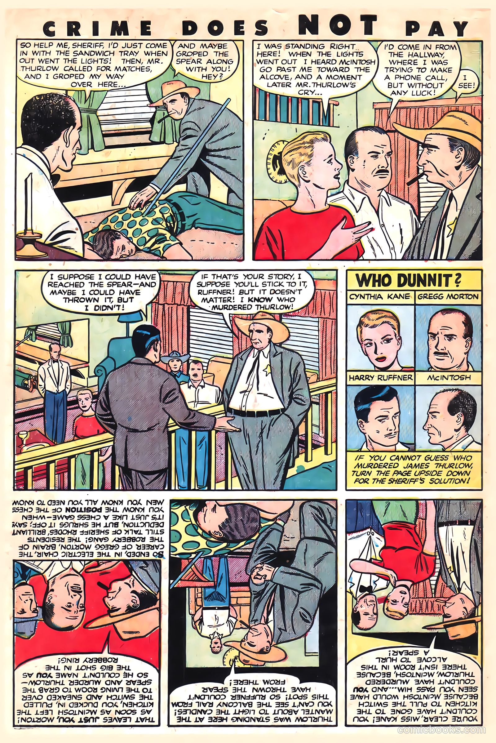 Crime Does Not Pay #96 (1951) — page 48