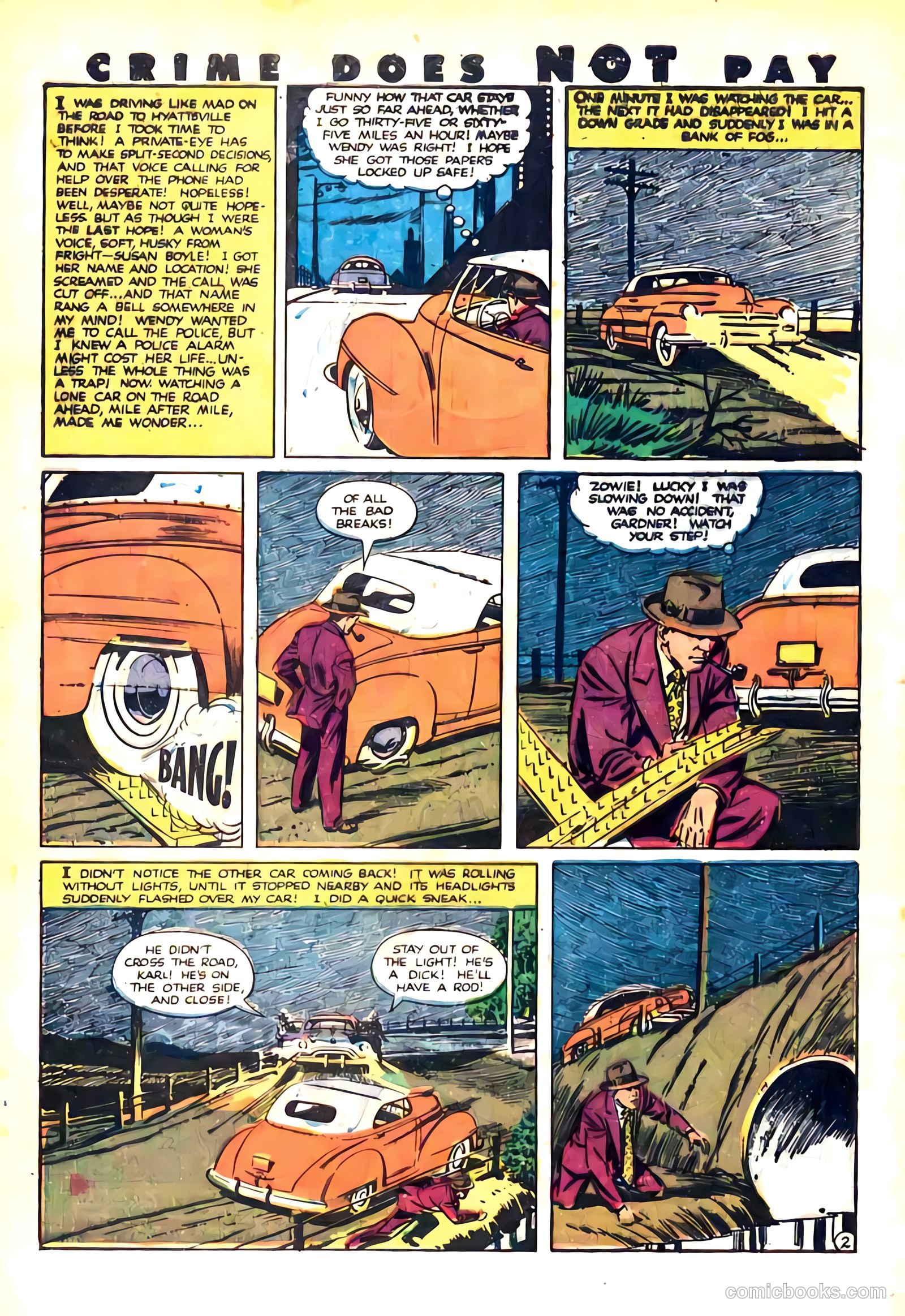 Crime Does Not Pay #98 (1951) — page 4