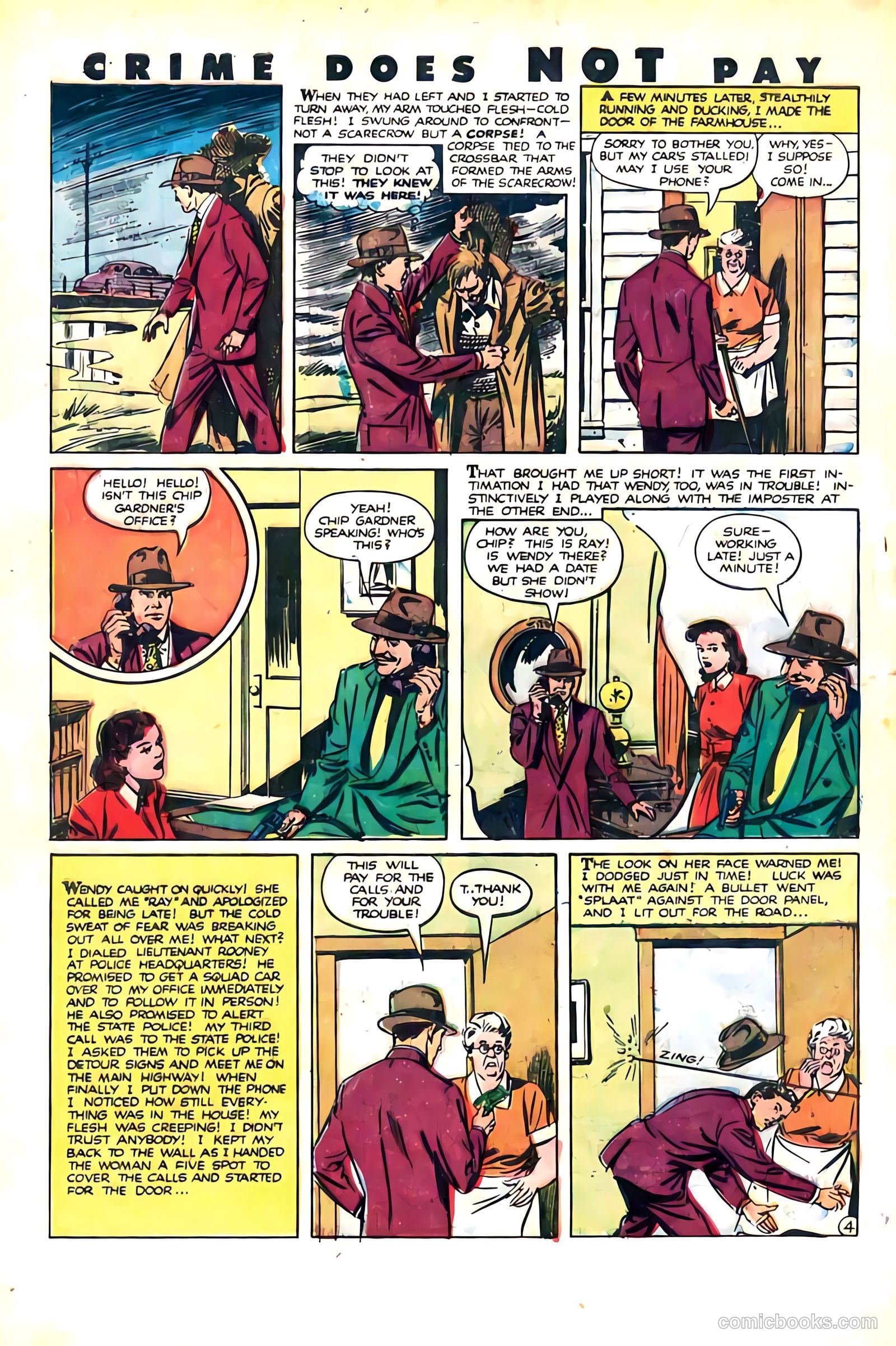 Crime Does Not Pay #98 (1951) — page 6