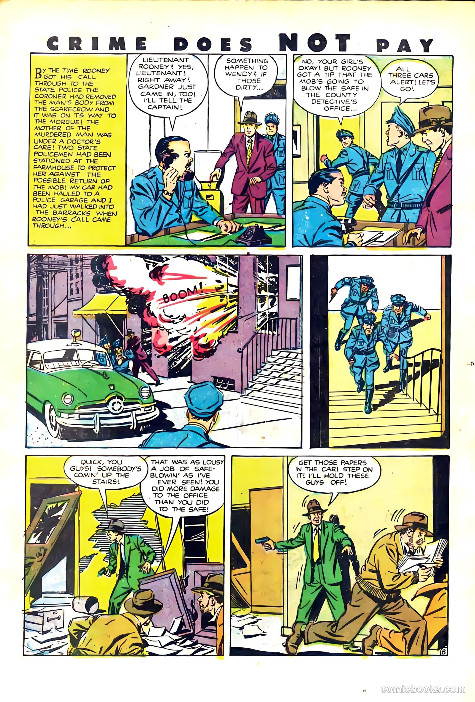 Crime Does Not Pay #98 (1951) — page 10
