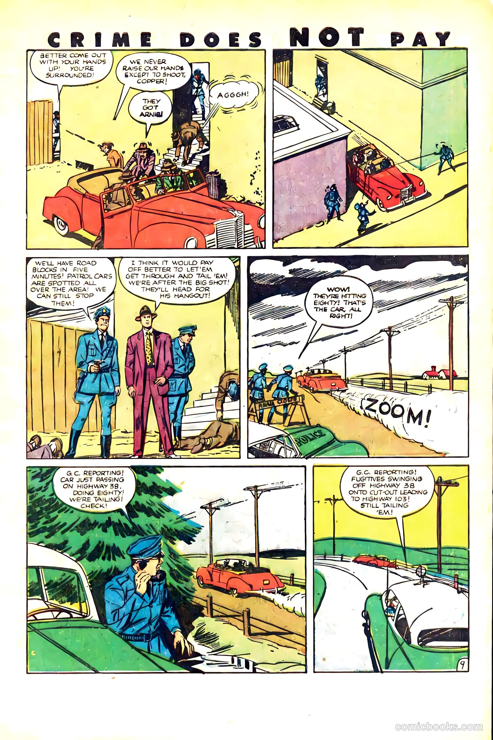 Crime Does Not Pay #98 (1951) — page 11