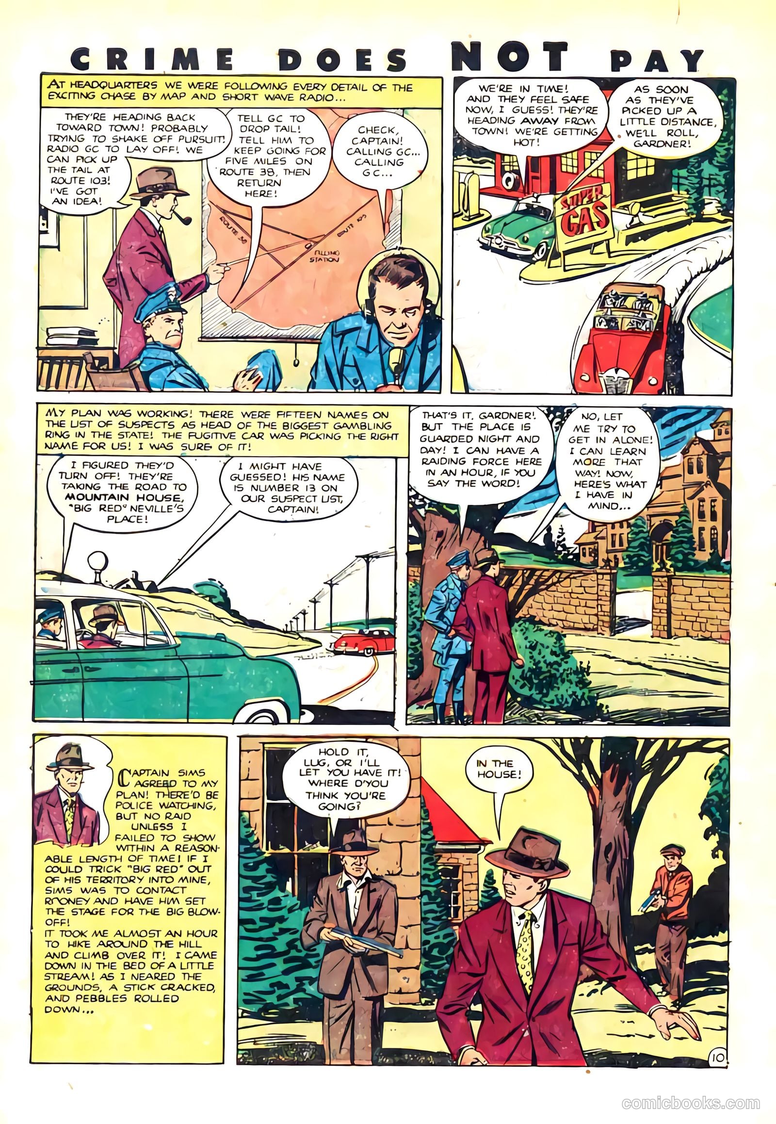 Crime Does Not Pay #98 (1951) — page 12