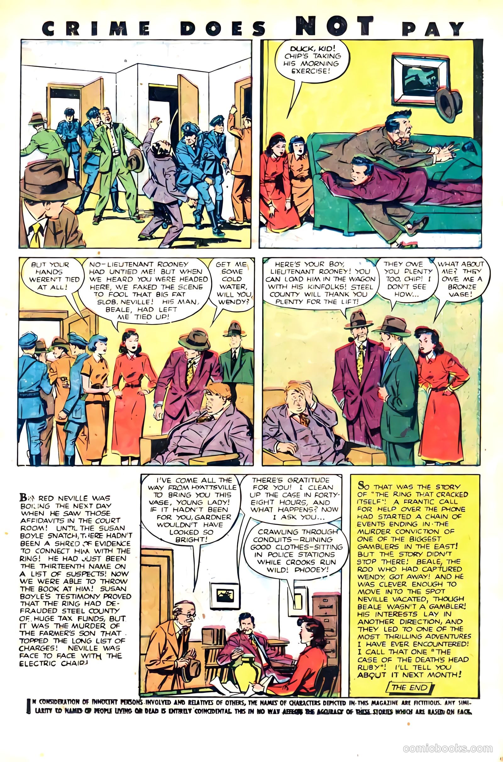 Crime Does Not Pay #98 (1951) — page 15
