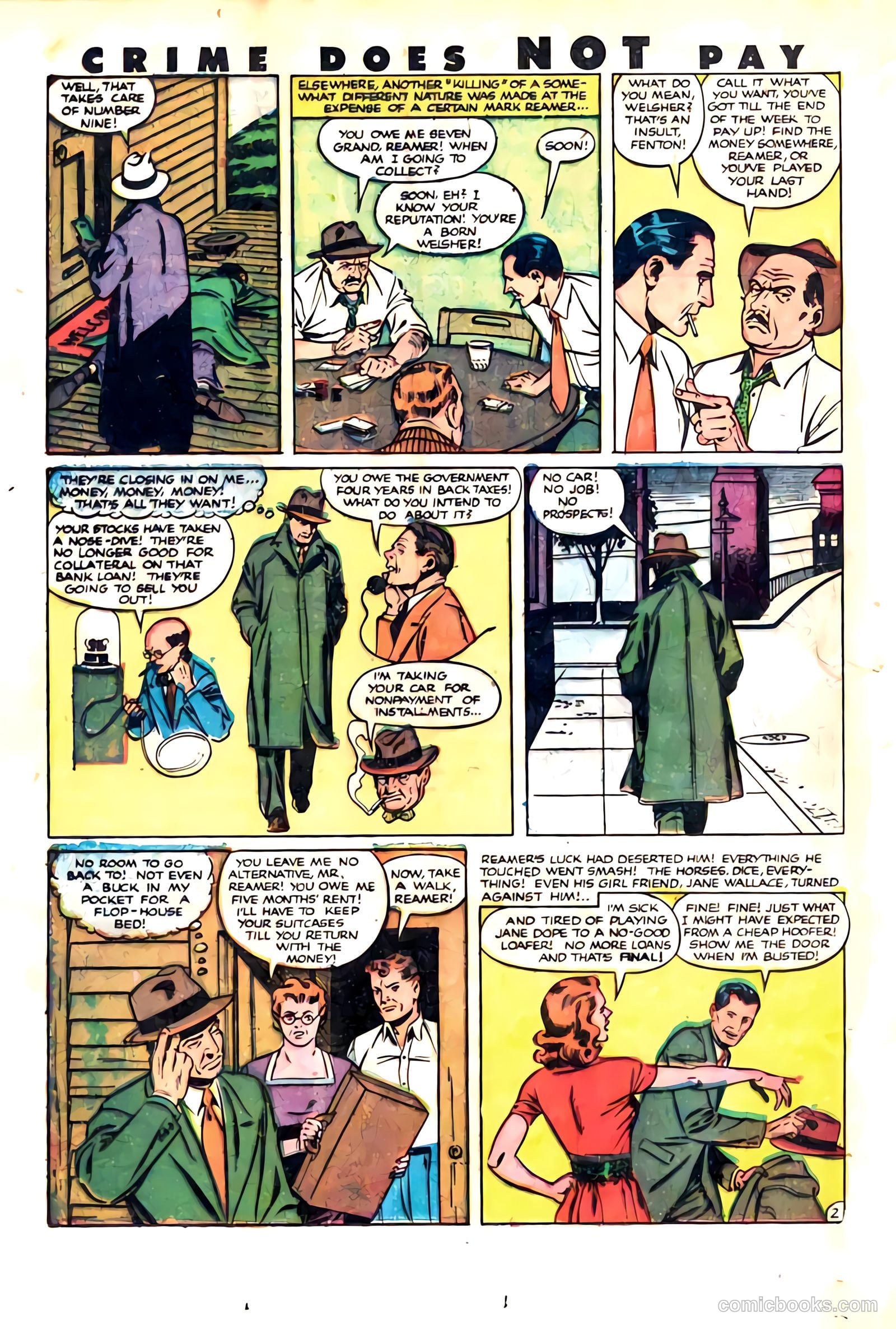 Crime Does Not Pay #98 (1951) — page 20