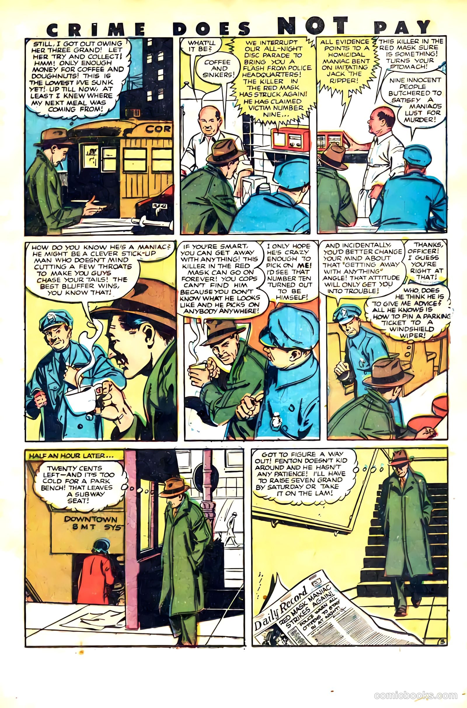 Crime Does Not Pay #98 (1951) — page 21