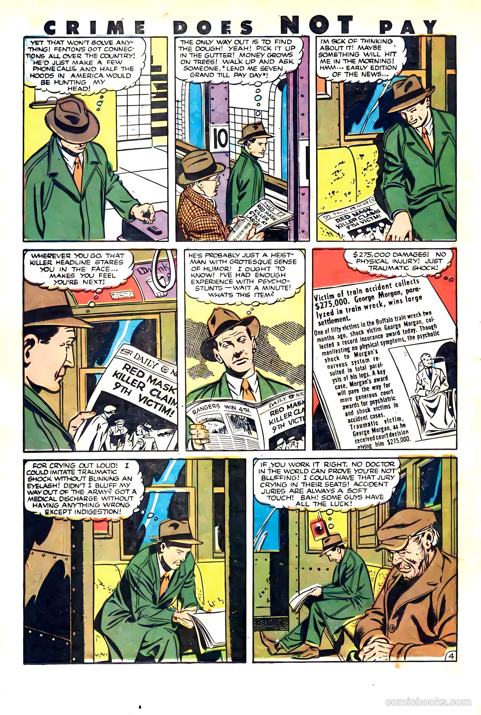 Crime Does Not Pay #98 (1951) — page 22