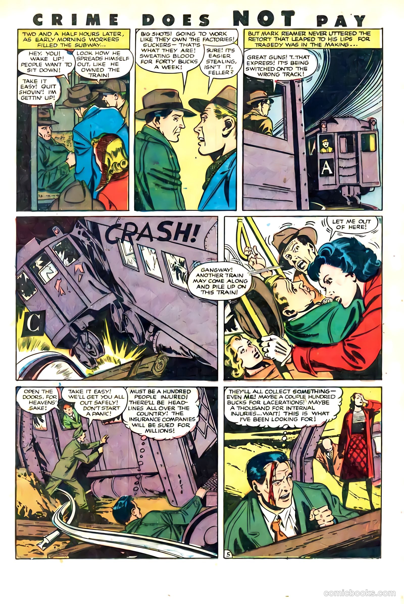 Crime Does Not Pay #98 (1951) — page 23