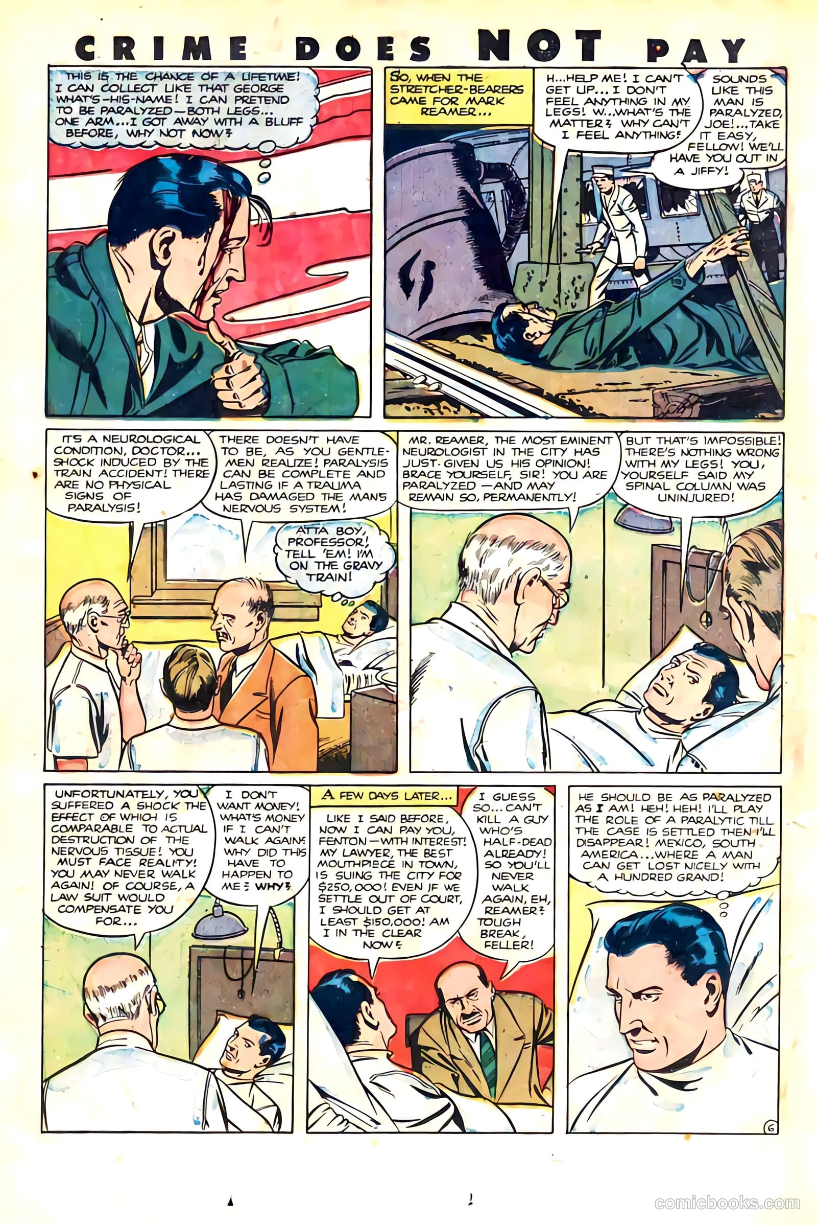 Crime Does Not Pay #98 (1951) — page 24