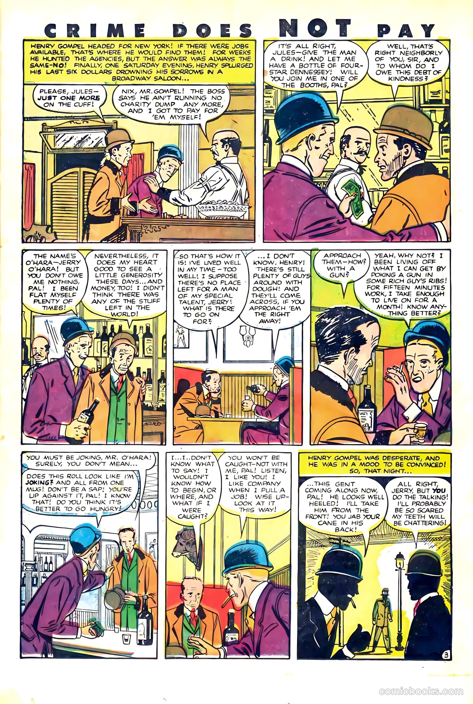 Crime Does Not Pay #98 (1951) — page 34