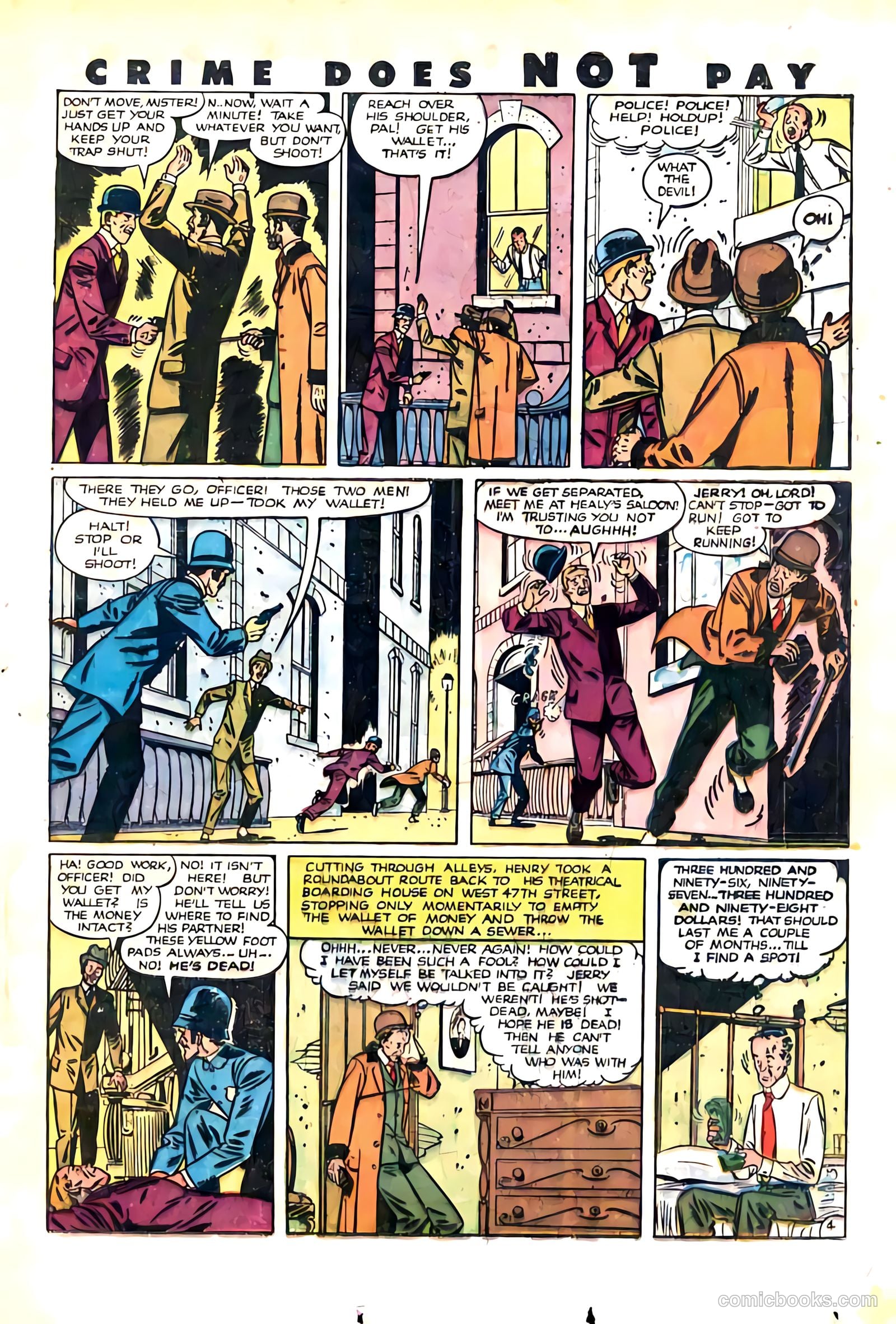 Crime Does Not Pay #98 (1951) — page 35