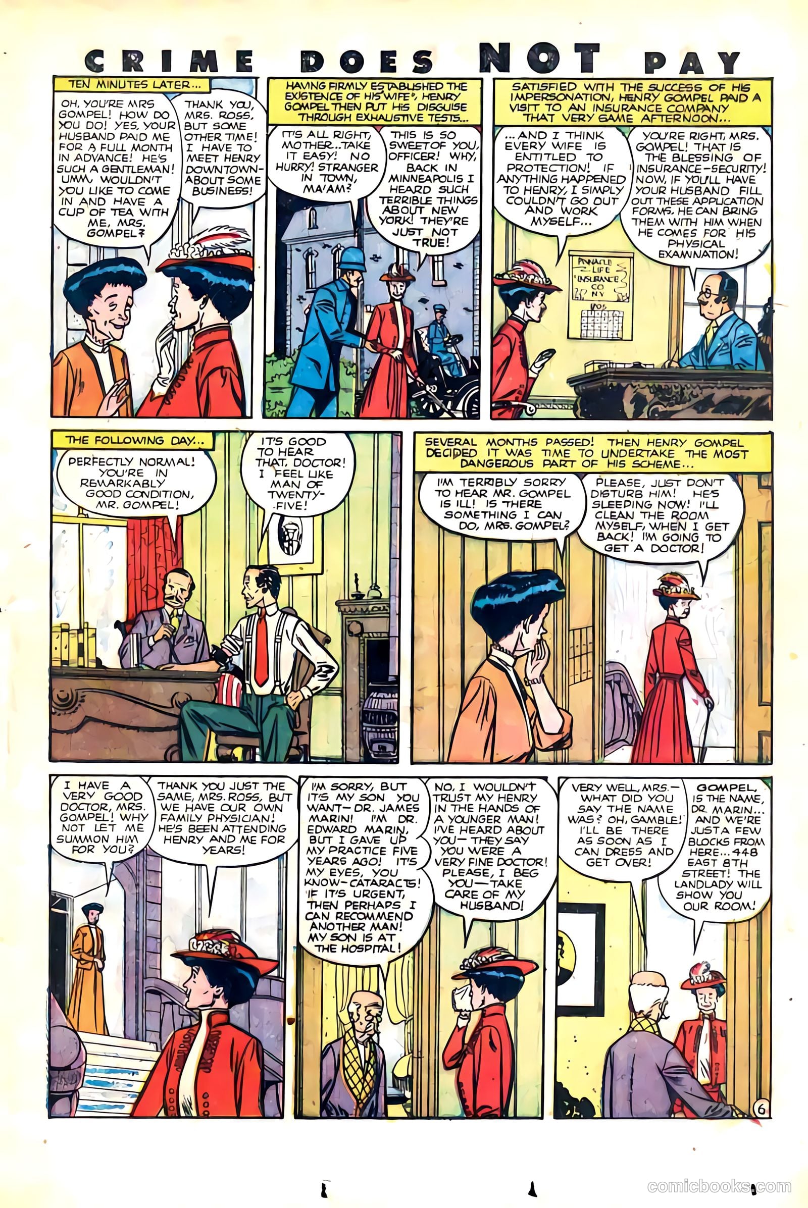 Crime Does Not Pay #98 (1951) — page 37