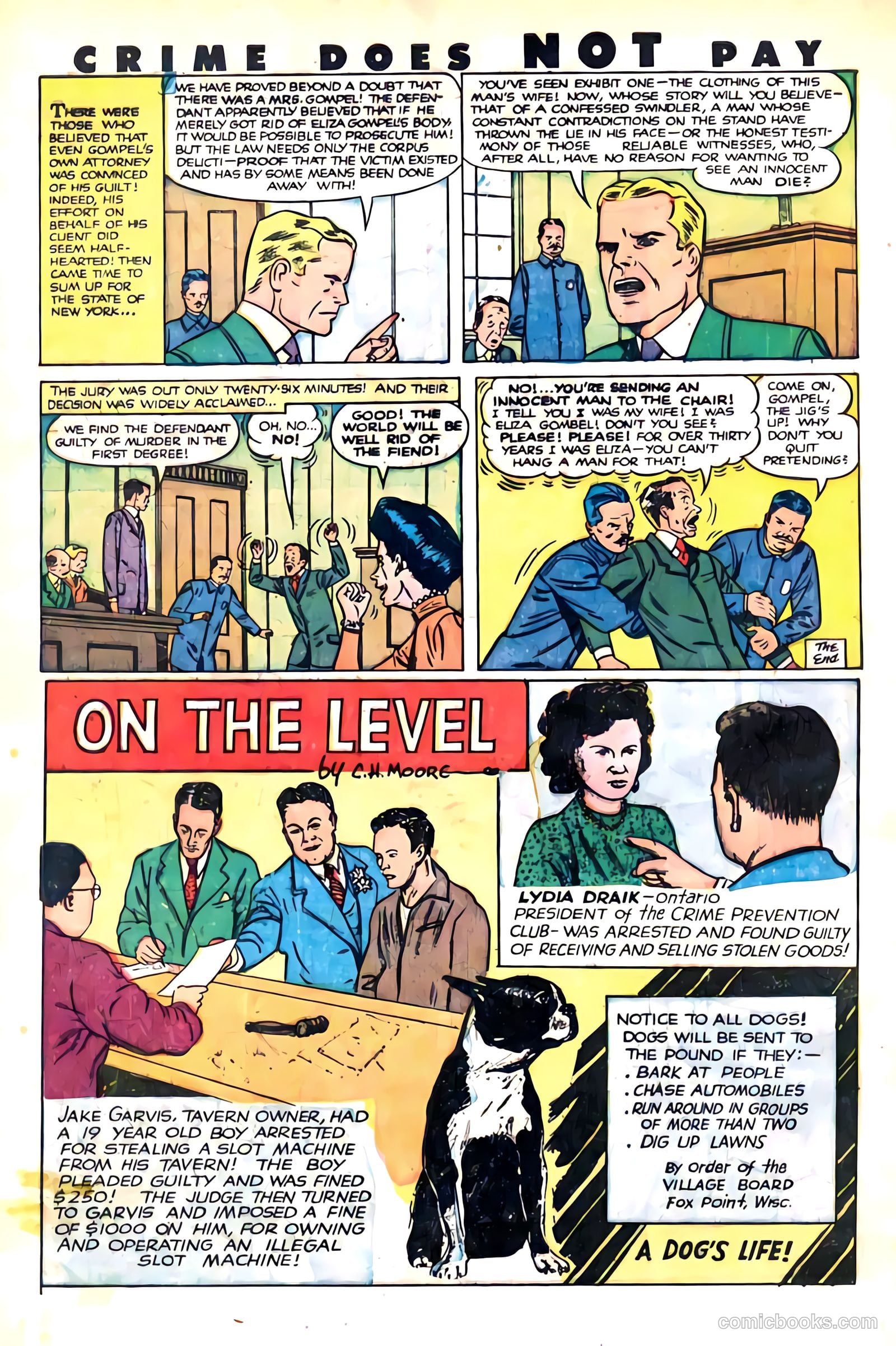 Crime Does Not Pay #98 (1951) — page 40