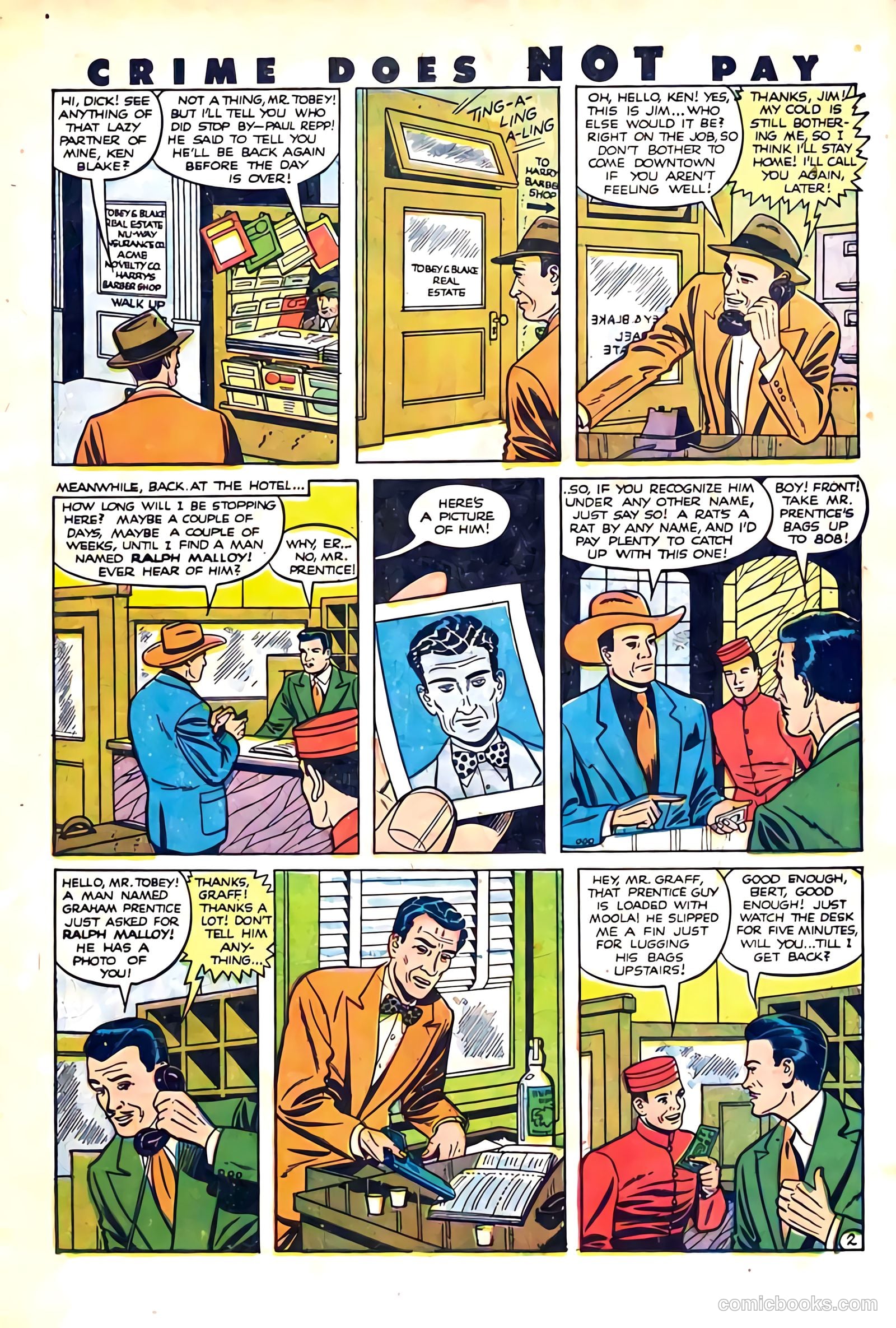 Crime Does Not Pay #98 (1951) — page 43