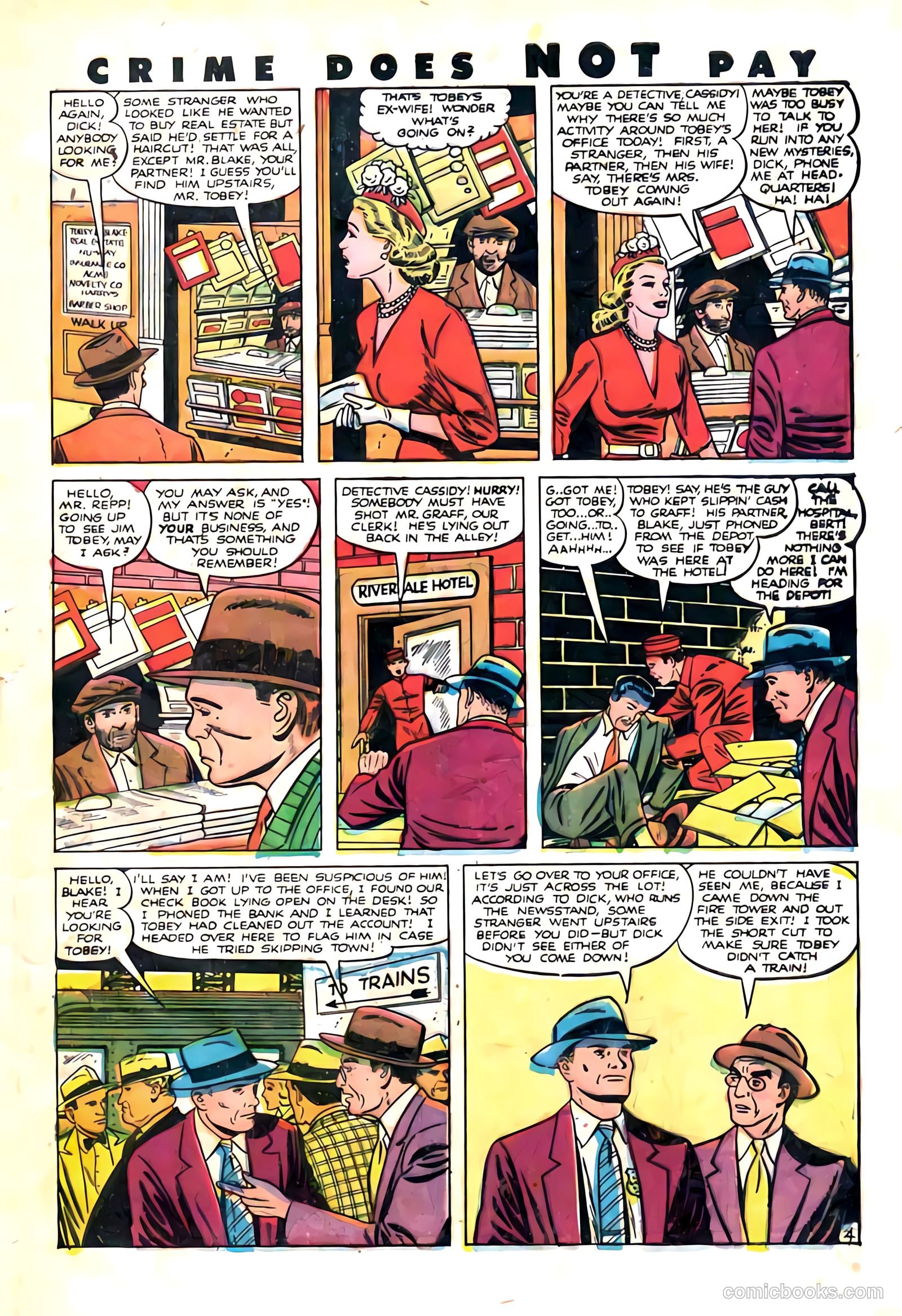 Crime Does Not Pay #98 (1951) — page 45