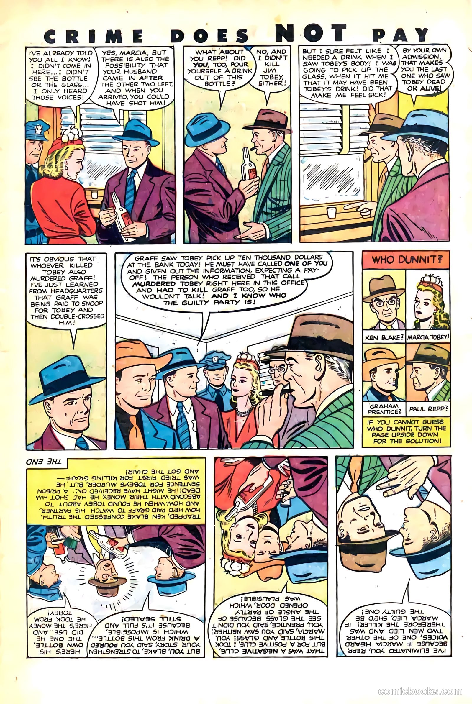 Crime Does Not Pay #98 (1951) — page 47